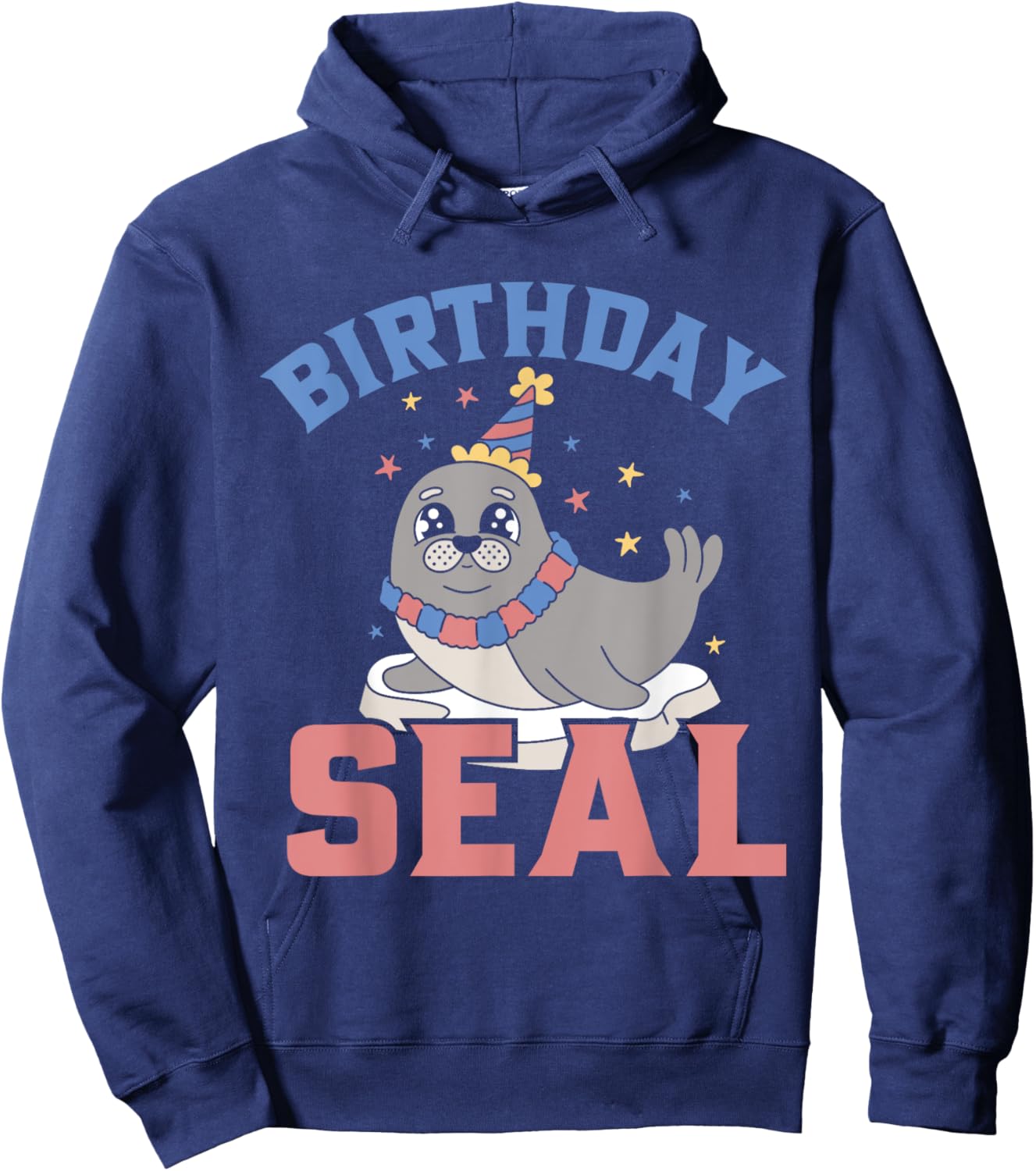 Birthday Seal Hoodie - Hoodie | Navy