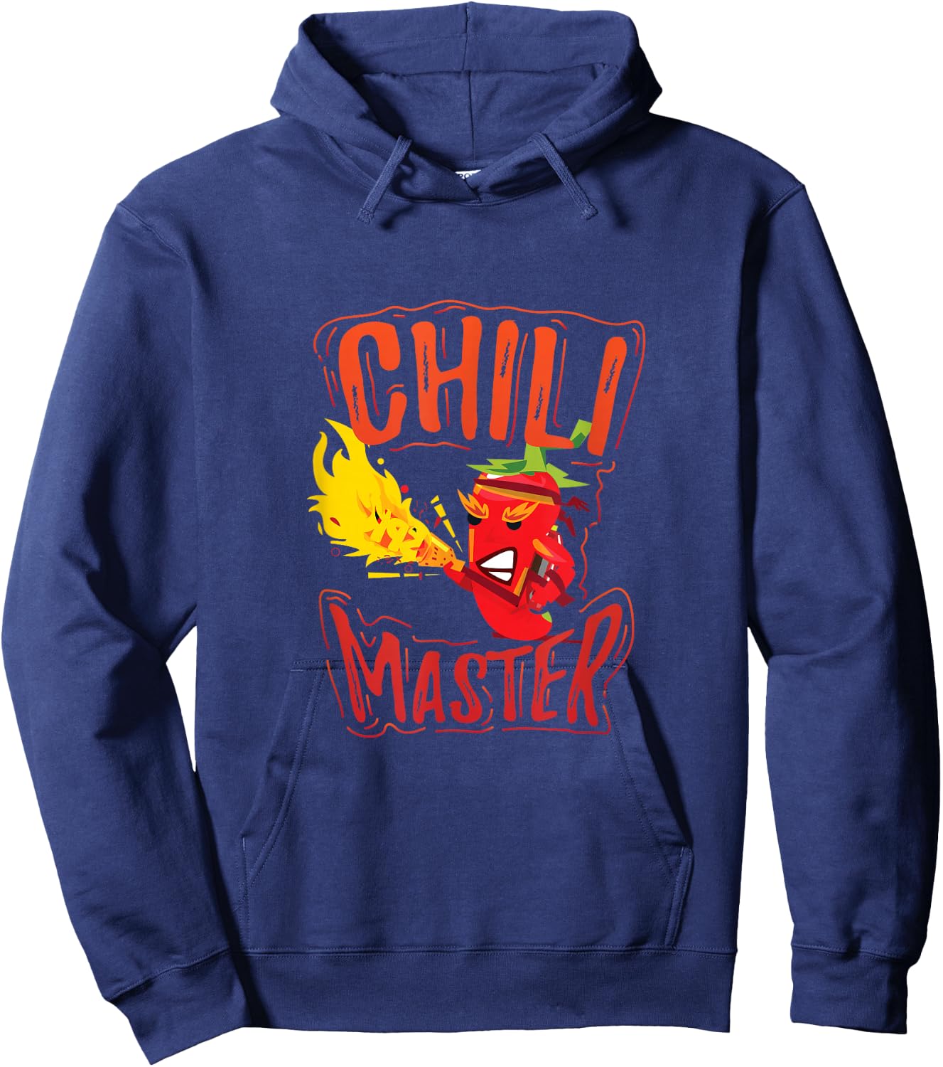 Chili Master Cooking Competition Chef Gift Fun Hoodie - Hoodie | Navy