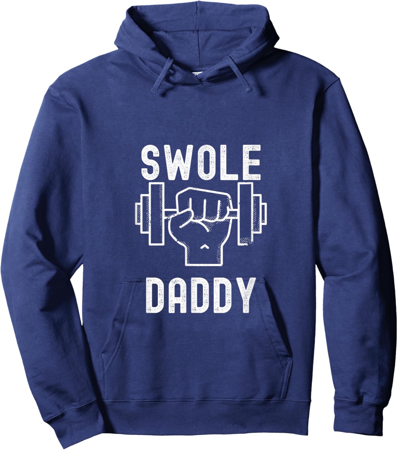 Swole Daddy Hoodie - Hoodie | Navy