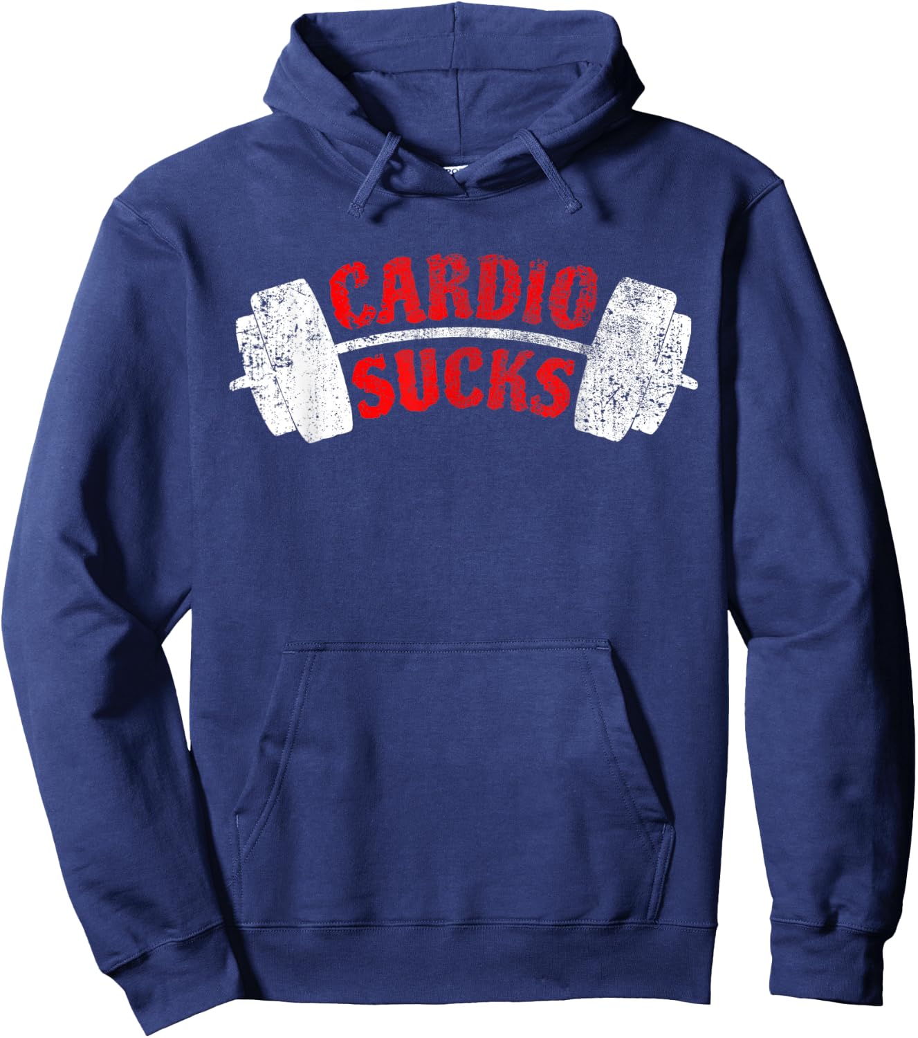 Cardio Sucks at the gym Hoodie - Hoodie | Navy