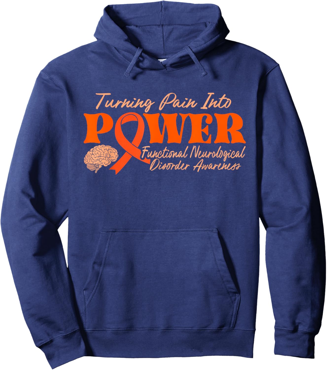 Functional Neurological Disorder Awareness Hoodie - Hoodie | Navy