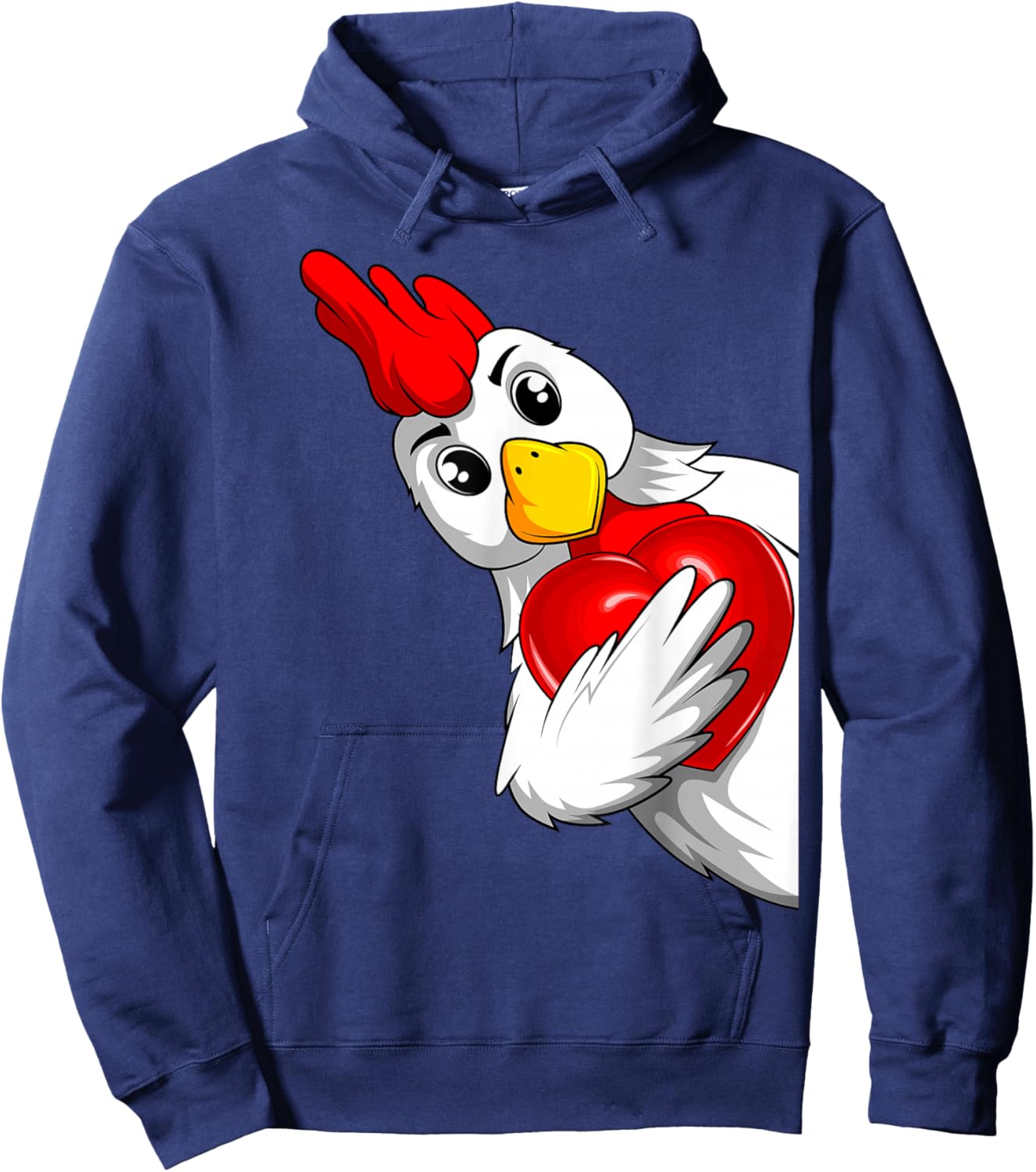 Hühner Landwirt Huhn Damen Mädchen Kinder Hoodie - Hoodie | Navy