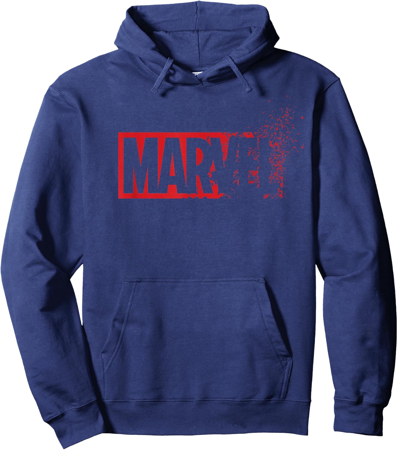 Marvel Evaporating Logo Hoodie - Hoodie | Navy