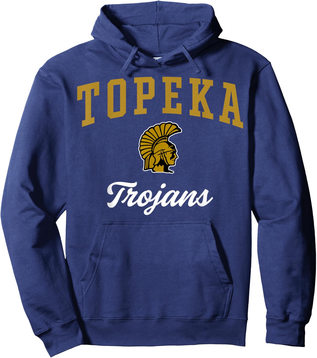 Topeka High School Trojans C3 Hoodie - Hoodie | Navy