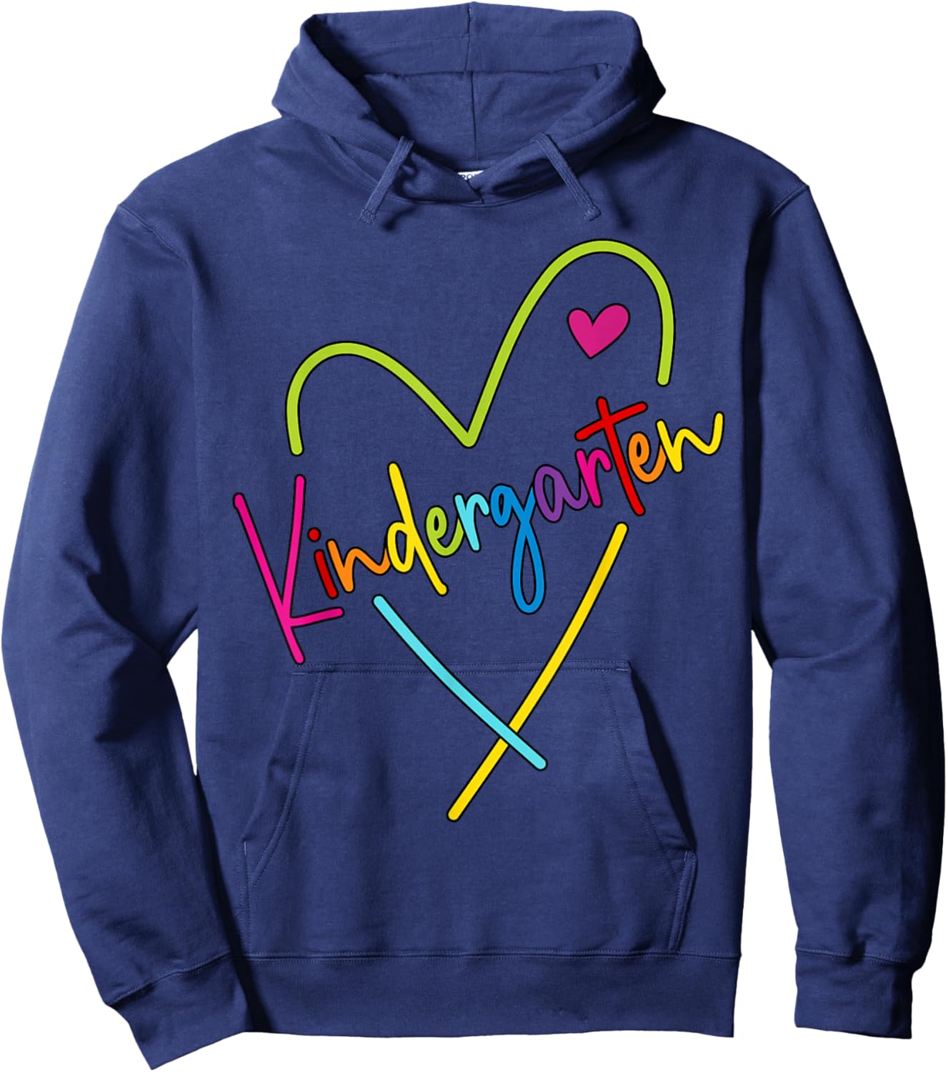 Kindergarten Herz - Erzieher Kita Erzieherin Hoodie - Hoodie | Navy