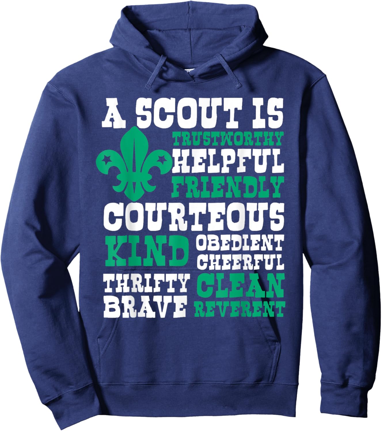 Scout Nature - Uniform Scouting Hoodie - Hoodie | Navy