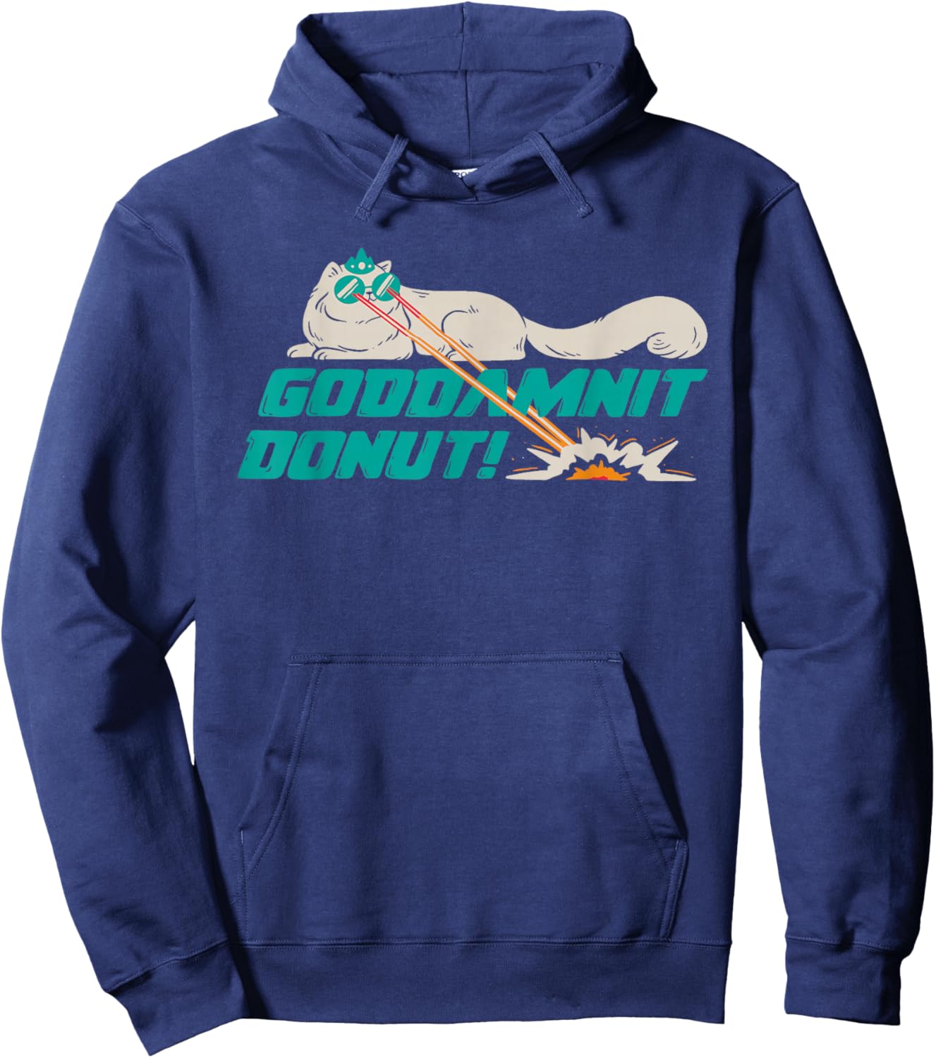 Funny Design Hoodie - Hoodie | Navy