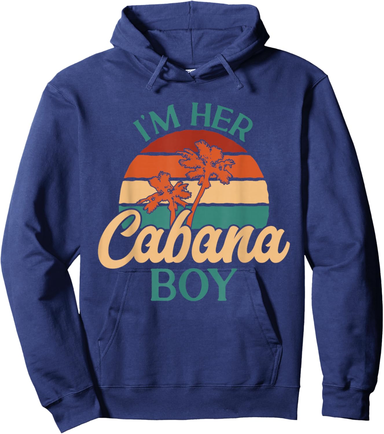 Cabana Boy Beach Bartender Cabana Boy Hoodie - Hoodie | Navy