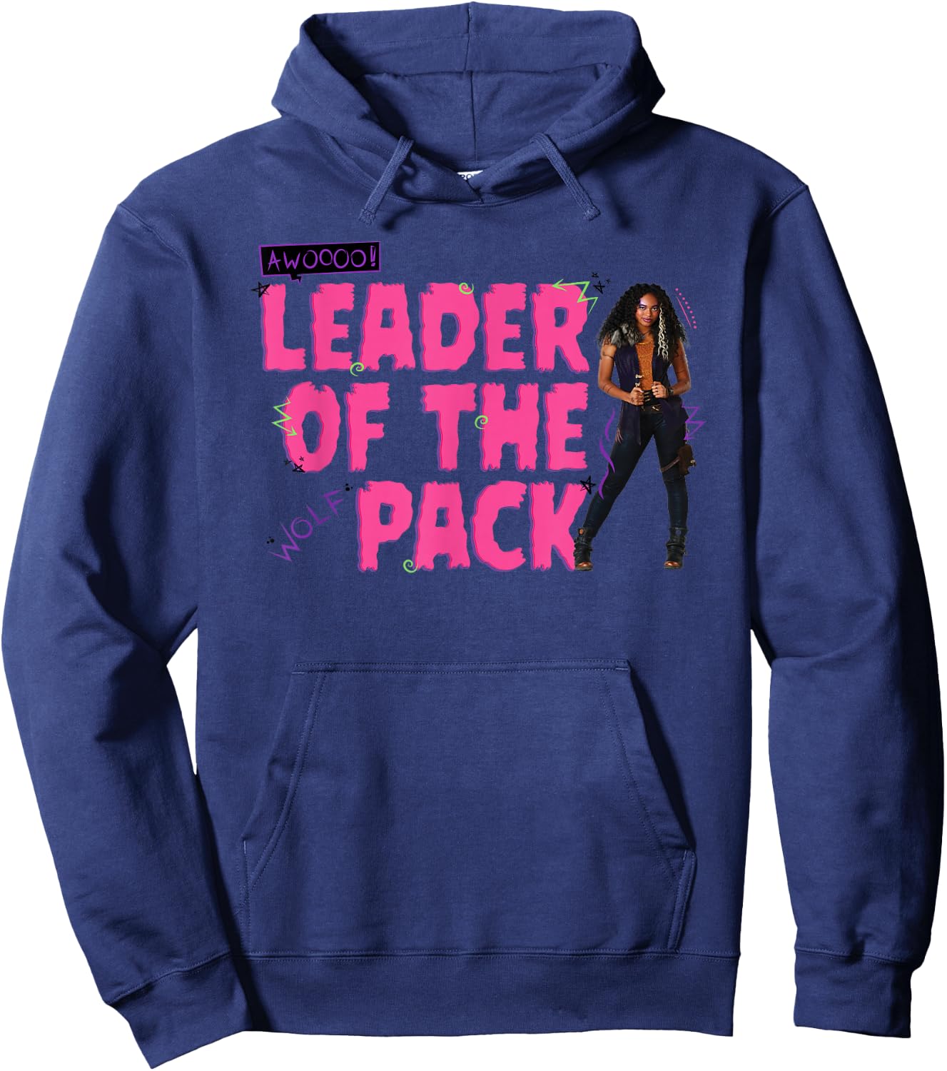 Zombies 2 - Willa Leader of The Werewolf Pack Hoodie - Hoodie | Navy