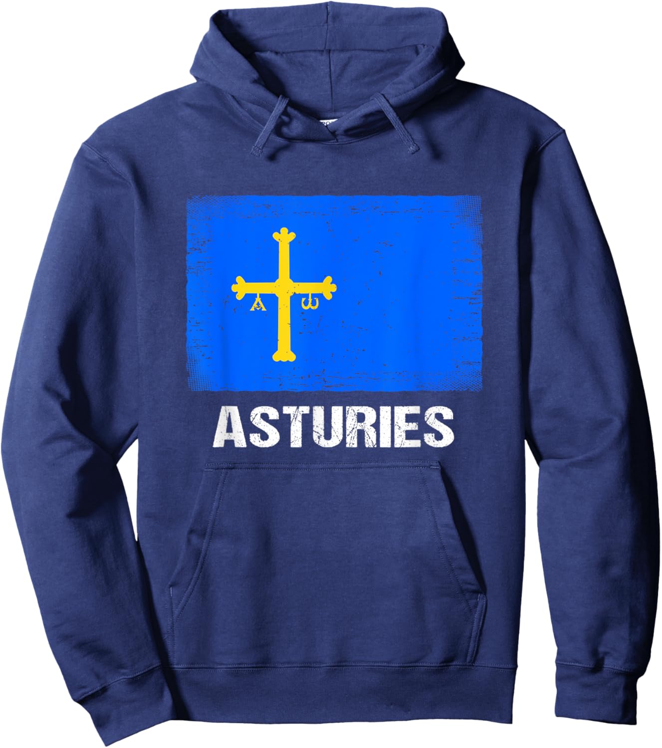 Asturias Flag Hoodie - Hoodie | Navy