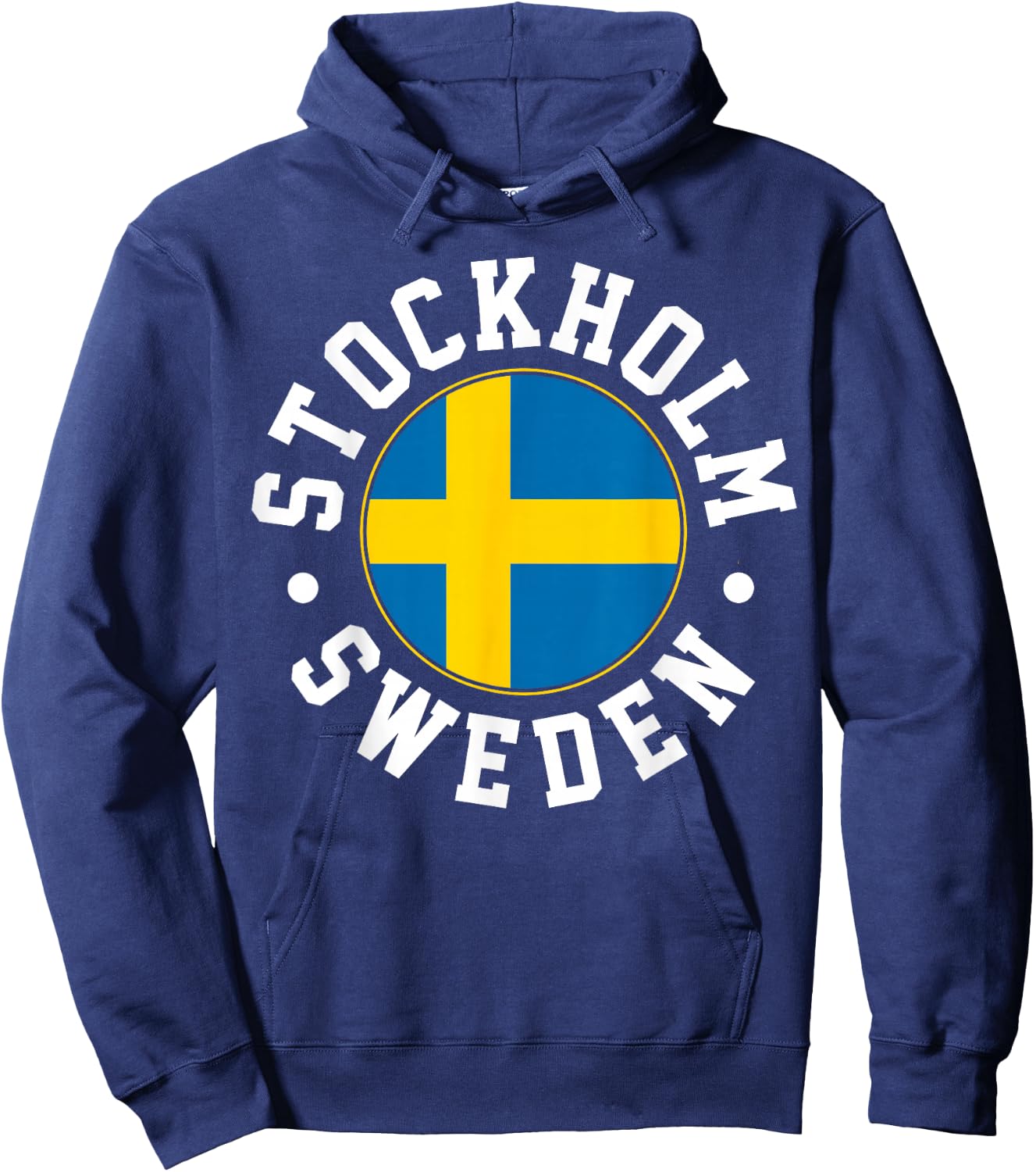 Stockholm Sweden Hoodie - Hoodie | Navy