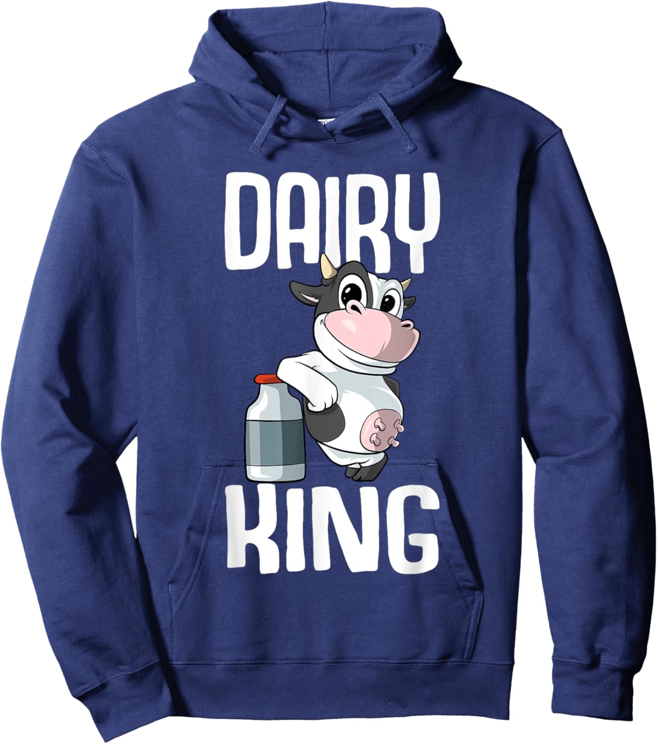 Dairy King Farmer Hoodie - Hoodie | Navy