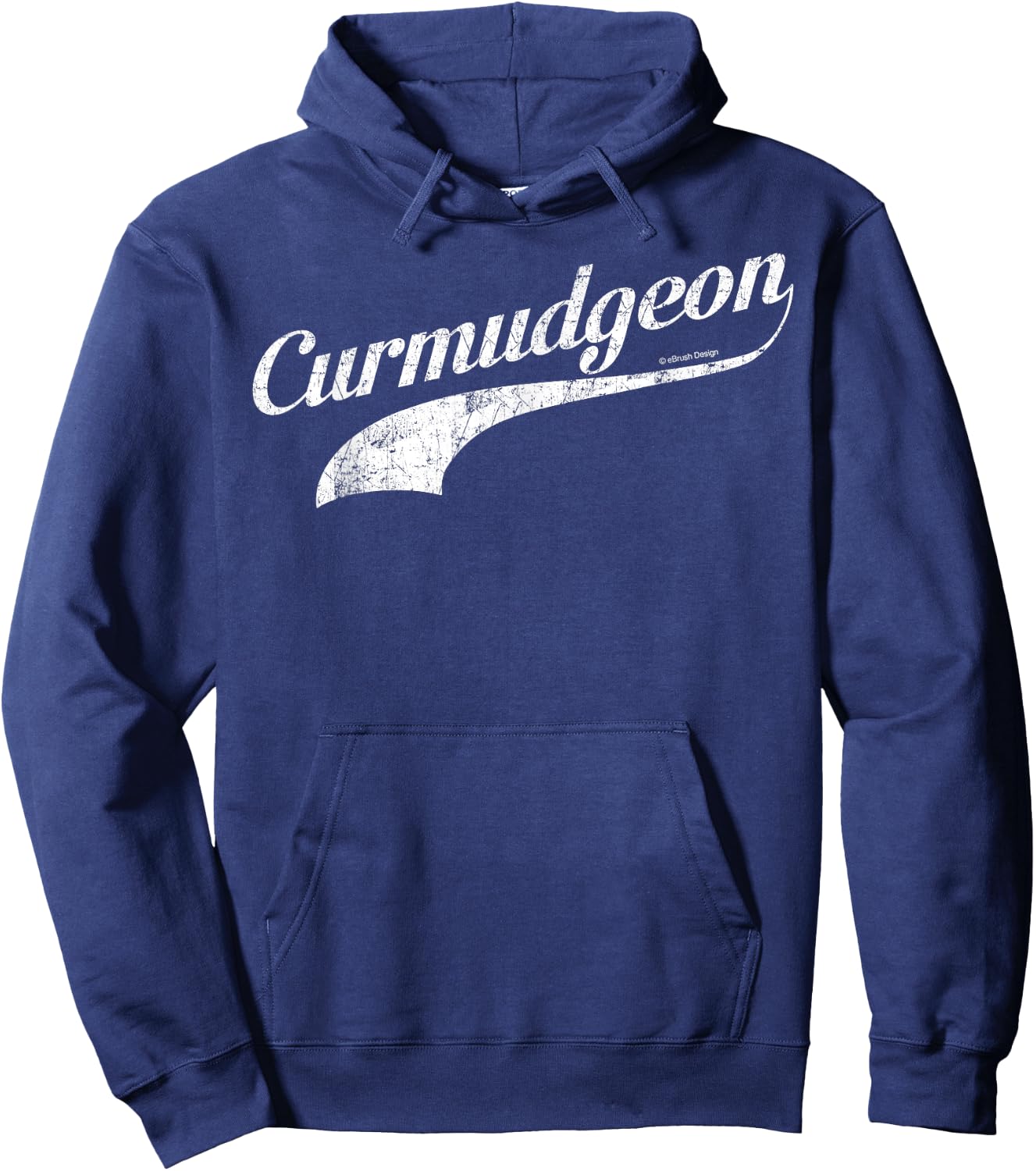 Curmudgeon (salty, grumpy old man) - funny Hoodie - Hoodie | Navy