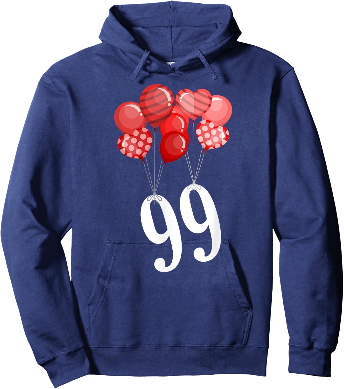 99 Balloons Hoodie - Hoodie | Navy