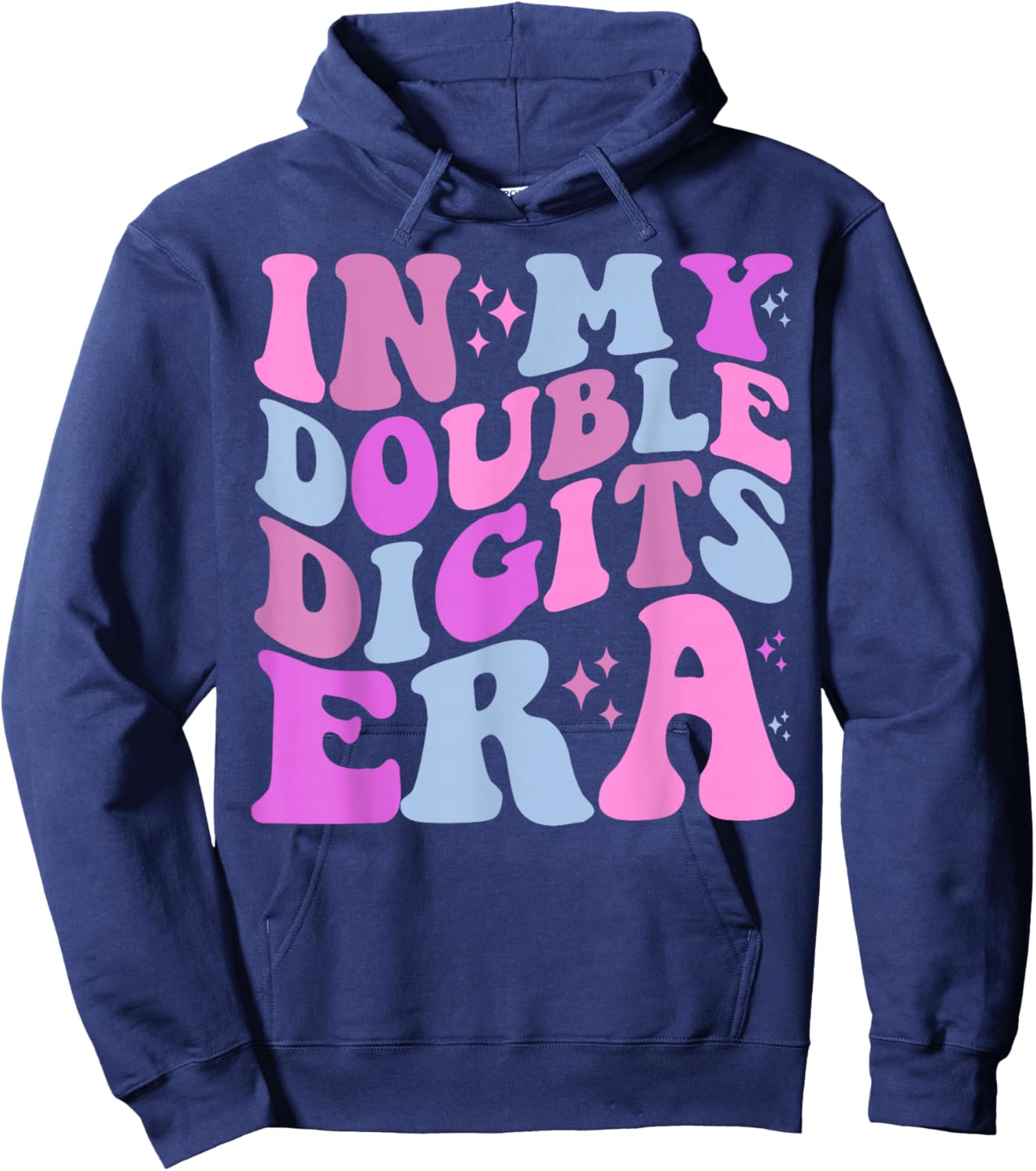 In My Double Digits Era Hoodie - Hoodie | Navy