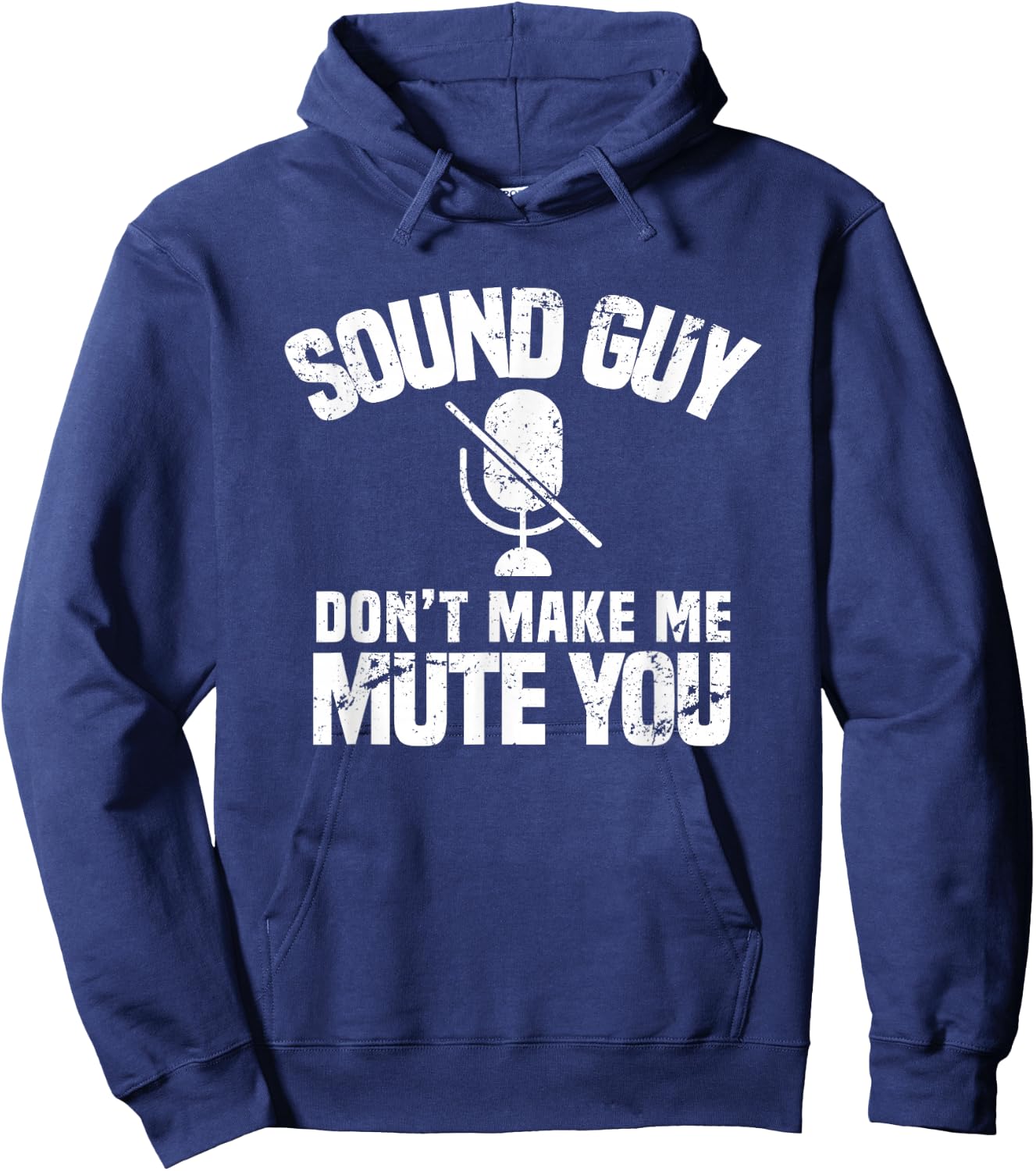 Sound Guy Music Tech Audio Engineer Funny Hoodie - Hoodie | Navy