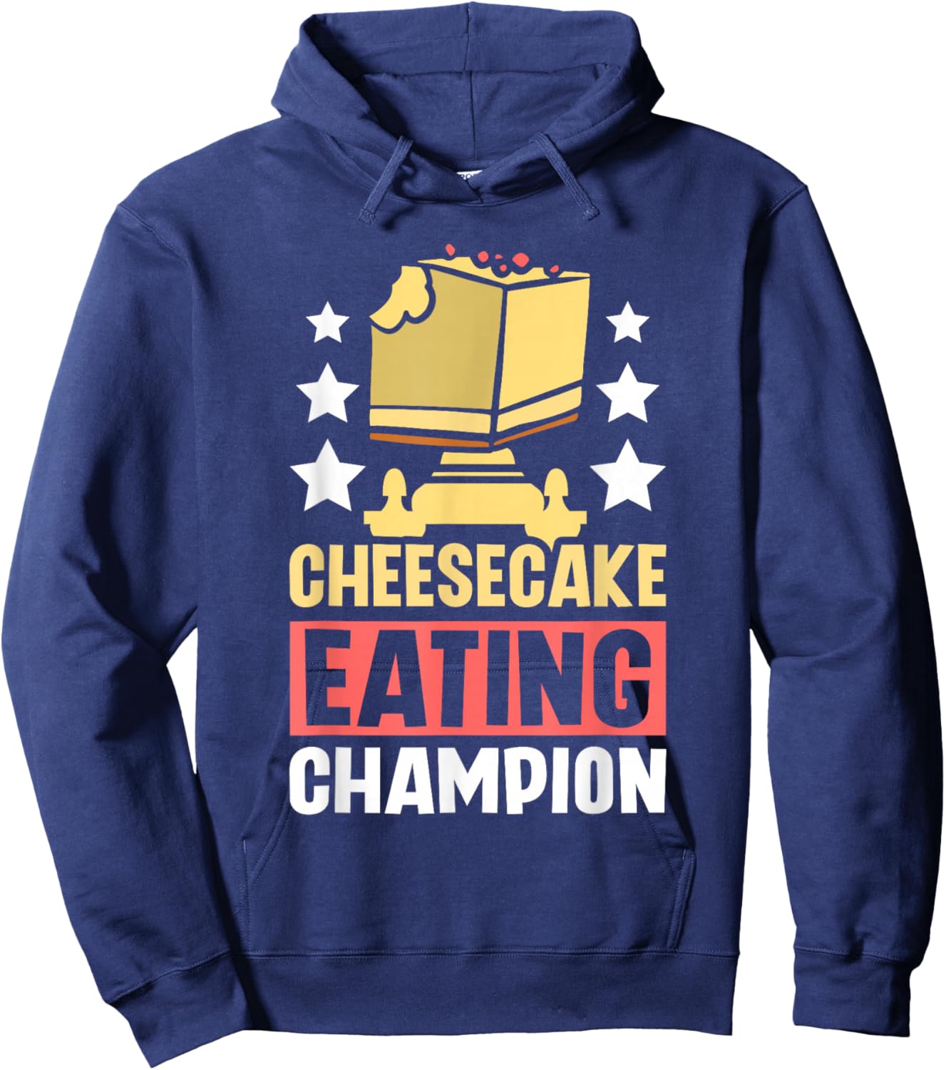 Cheesecake eating champion Hoodie - Hoodie | Navy