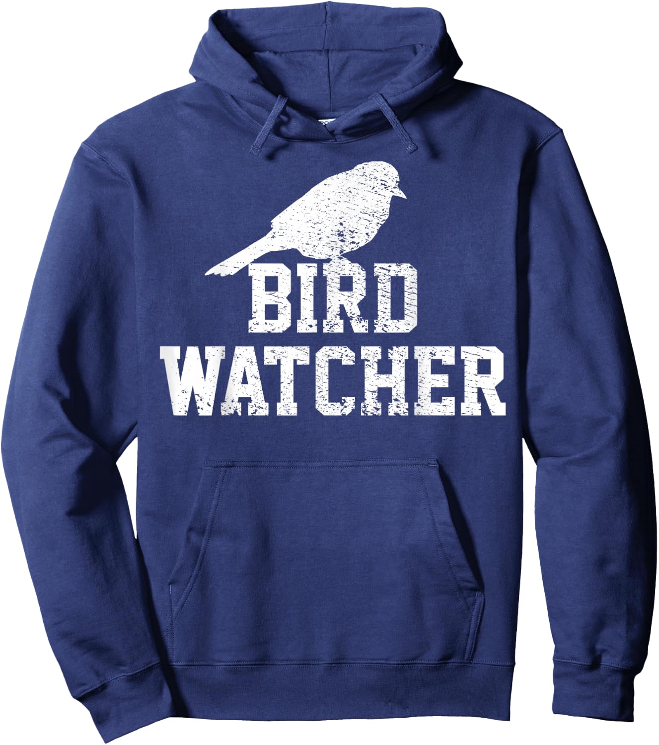 Bird Watcher Vintage Gift Hoodie - Hoodie | Navy