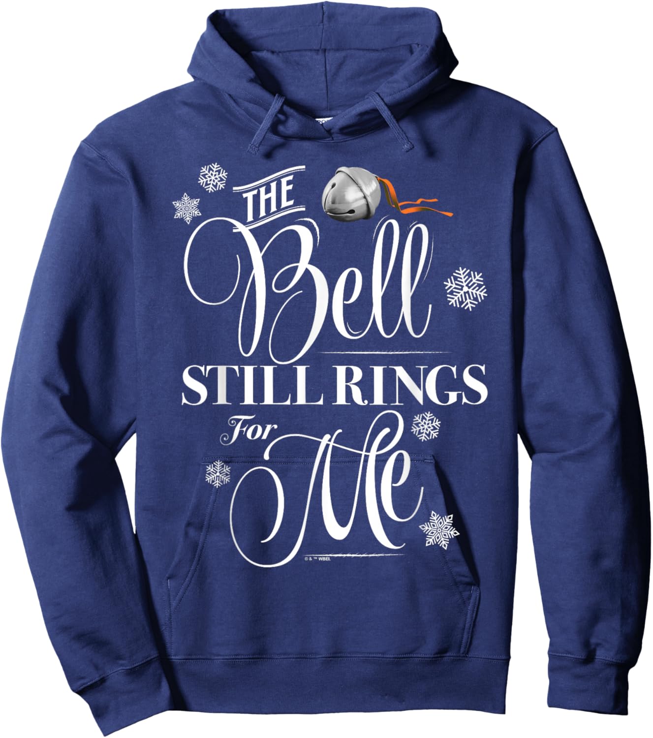 The Polar Express The Bell Still Rings Hoodie - Hoodie | Navy