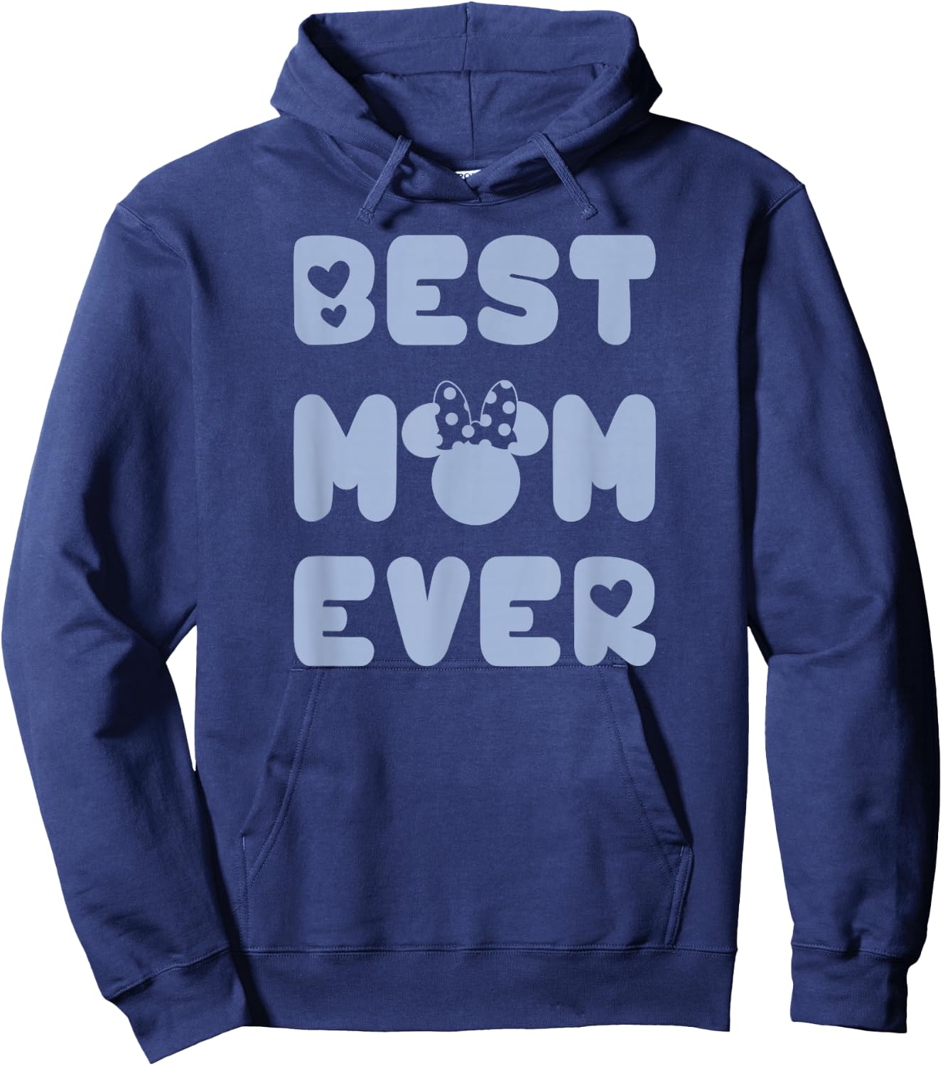 Minnie Mouse Best Mom Ever Hoodie - Hoodie | Navy
