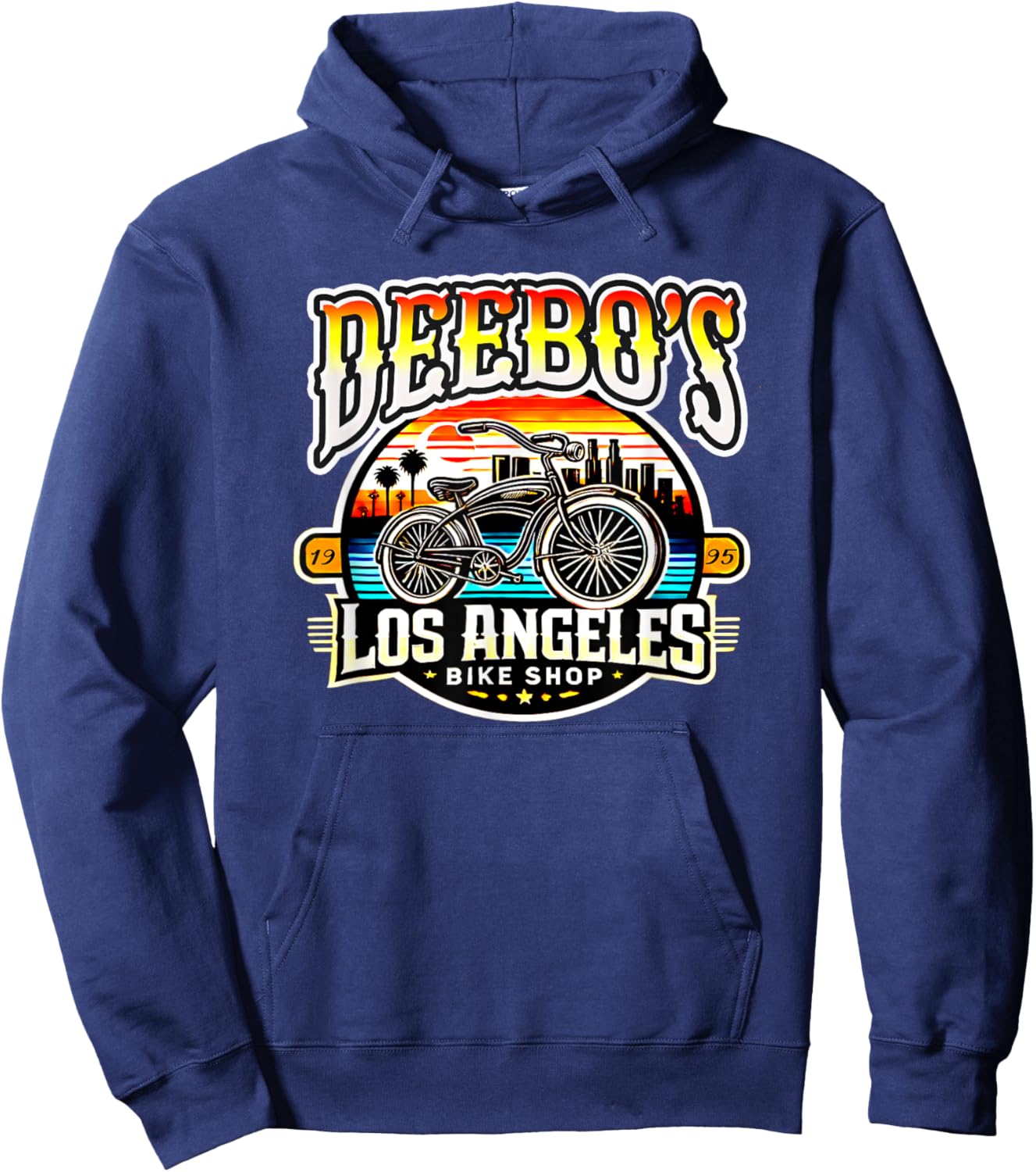 Deebo's Los Angeles Bike Shop Cycling Hoodie - Hoodie | Navy