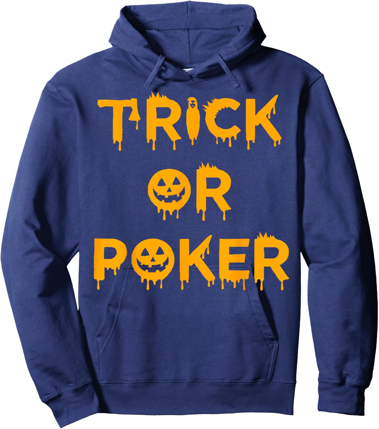 Halloween Poker Hoodie - Hoodie | Navy