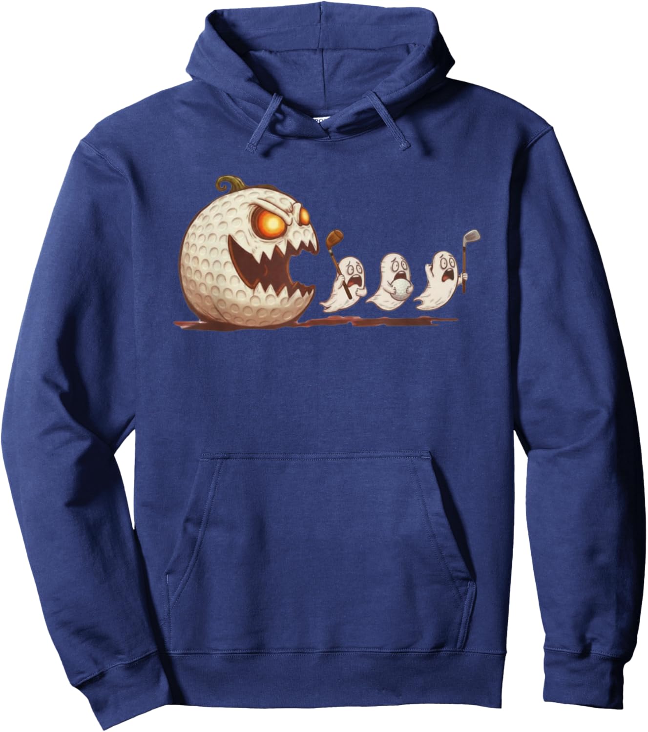 Funny Halloween Golf Golfer Hoodie - Hoodie | Navy