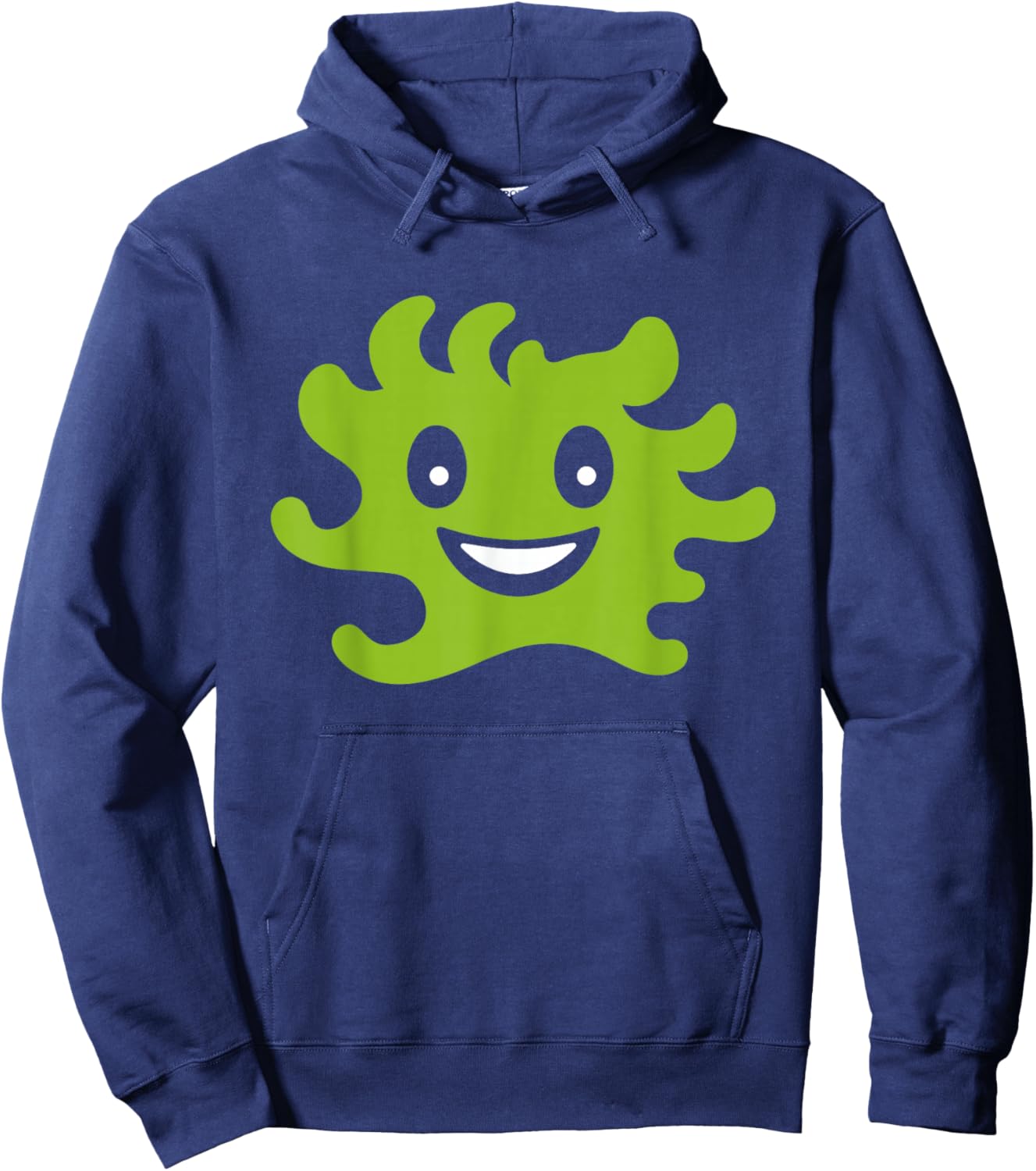 Cute Seaweed Funny Minimalist Simple Algae Hoodie - Hoodie | Navy