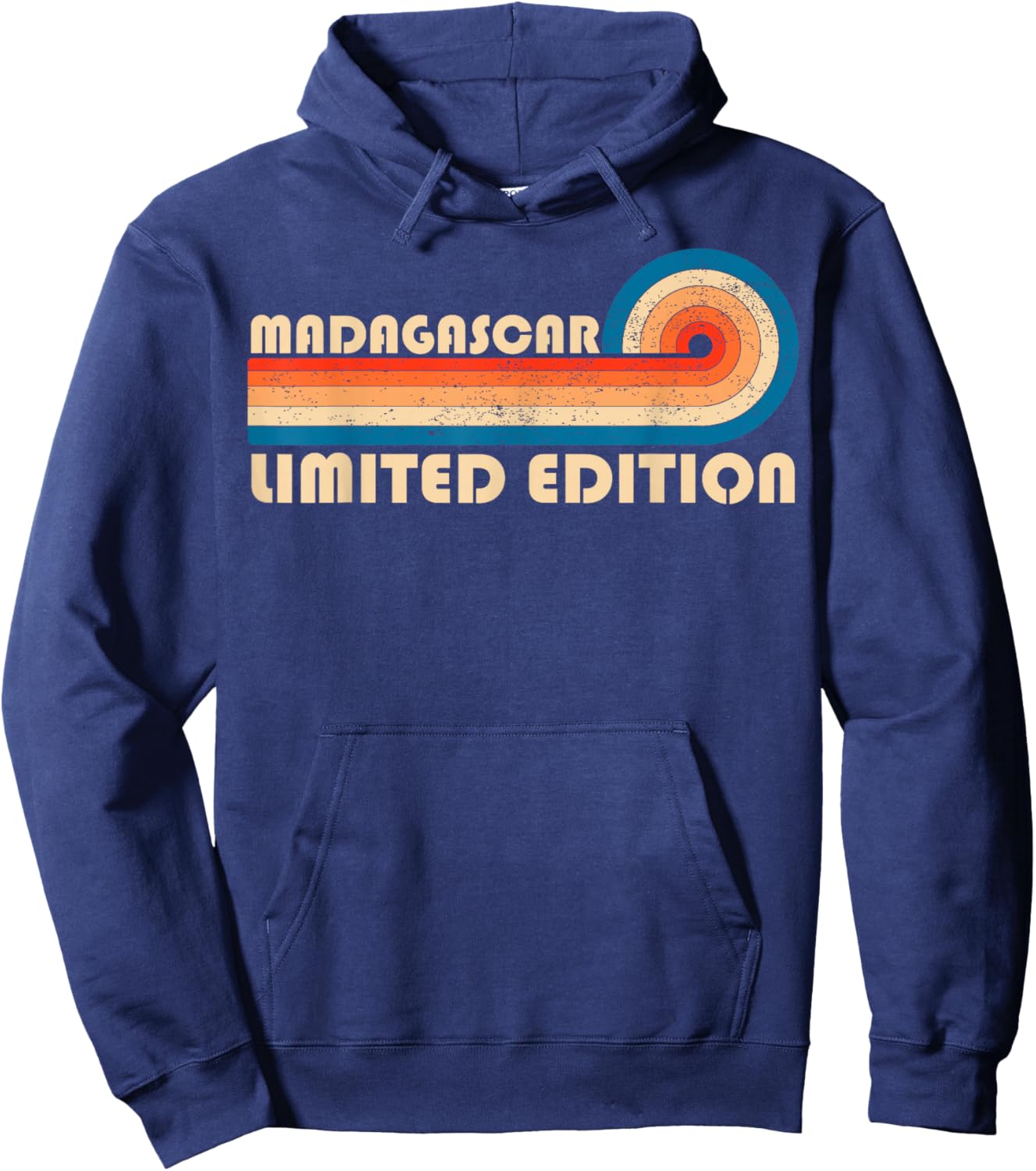 MADAGASCAR Country Travel Vacation Souvenir Hoodie - Hoodie | Navy