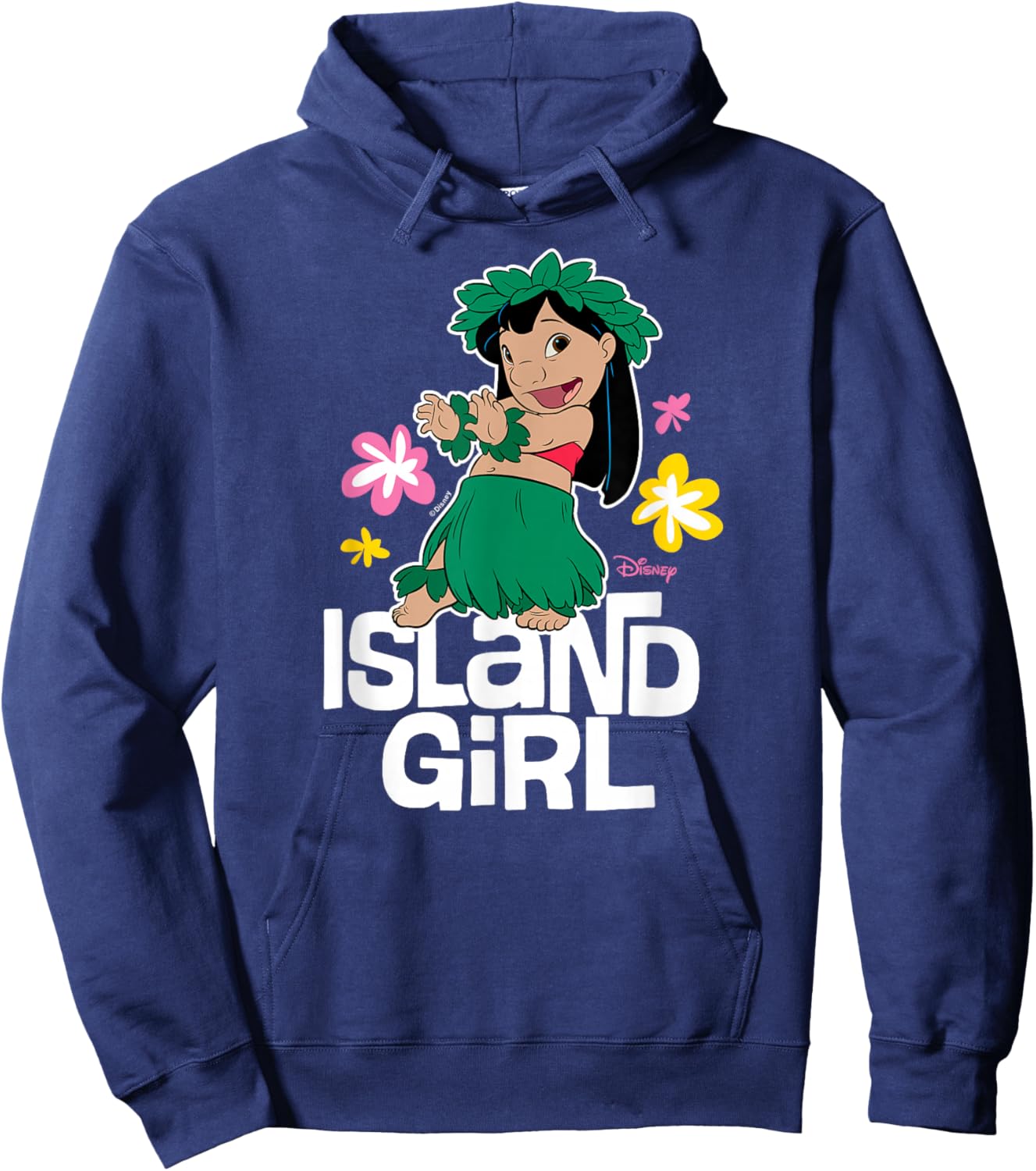 Lilo and Stitch - Island Girl Hoodie - Hoodie | Navy