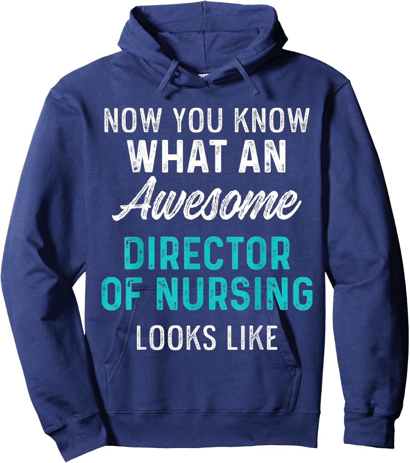 Director of Nursing Awesome RN Nurse Hoodie - Hoodie | Navy