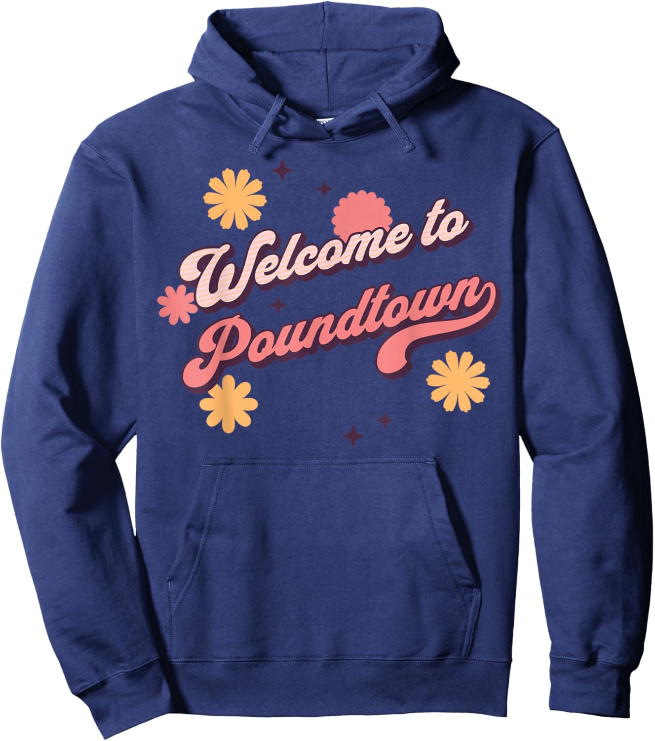 Welcome To Poundtown Hoodie - Hoodie | Navy