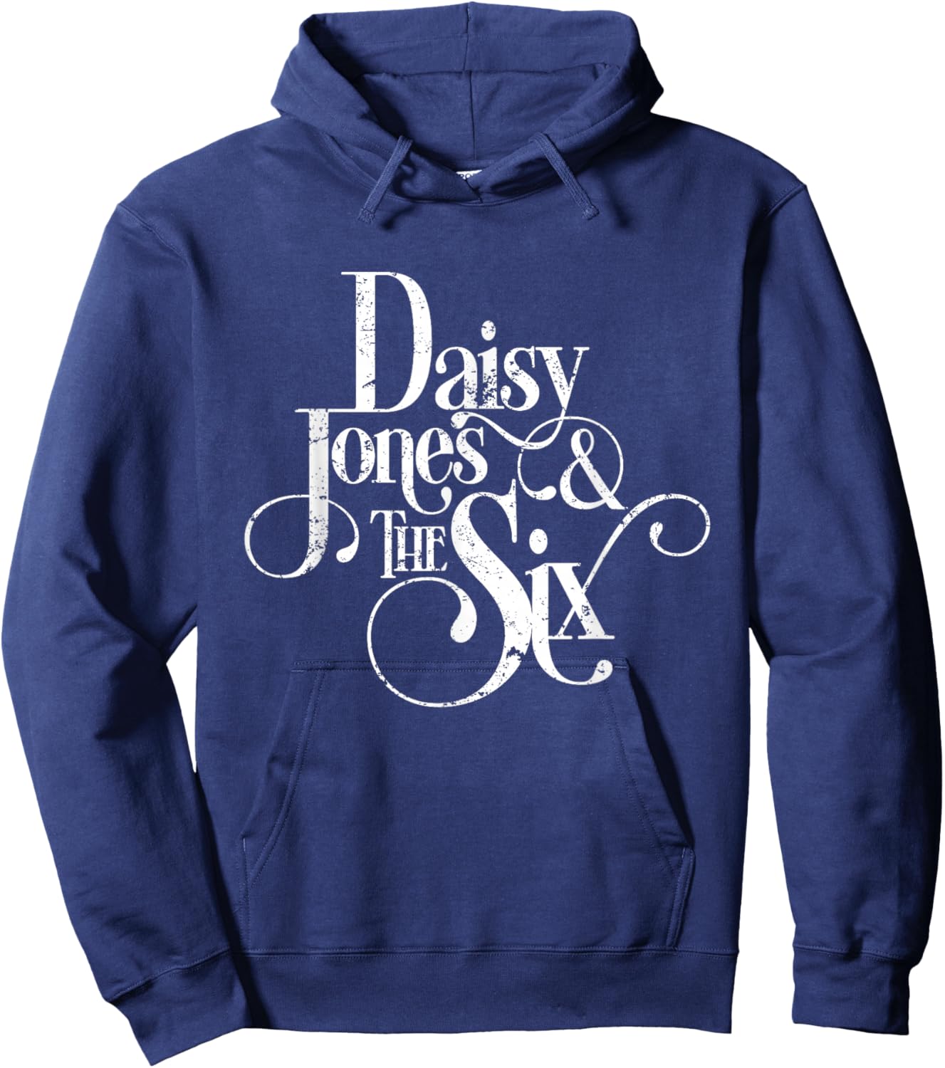 Daisy Jones & the Six - Vintage Band Logo Hoodie - Hoodie | Navy