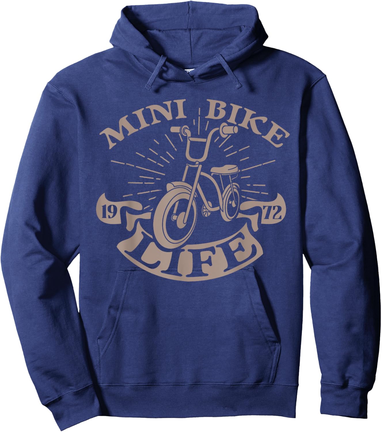 Minibike Mini Motorbike Funny Pocket Bike Hoodie - Hoodie | Navy