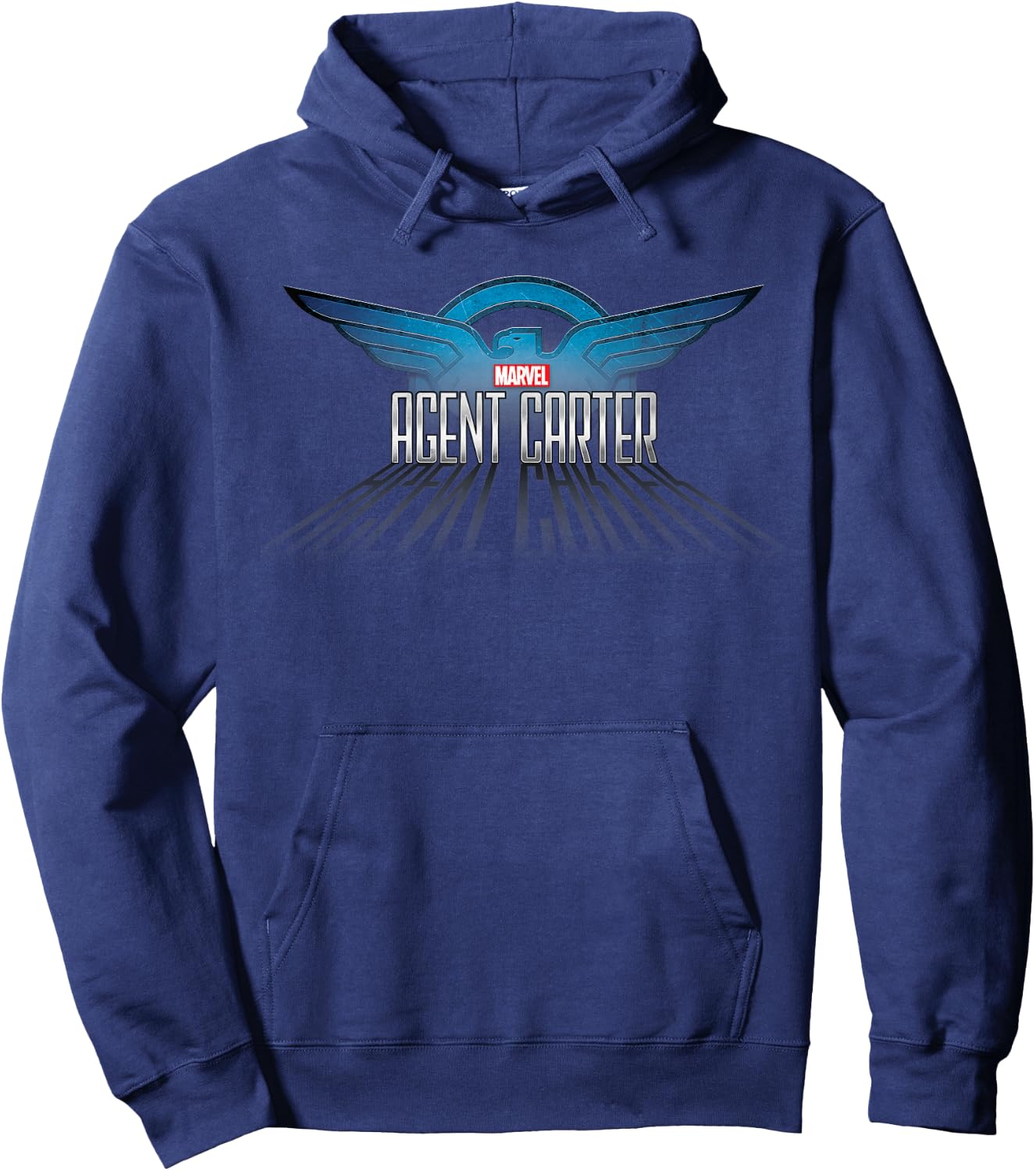 Marvel Agent Carter Series Logo Hoodie - Hoodie | Navy