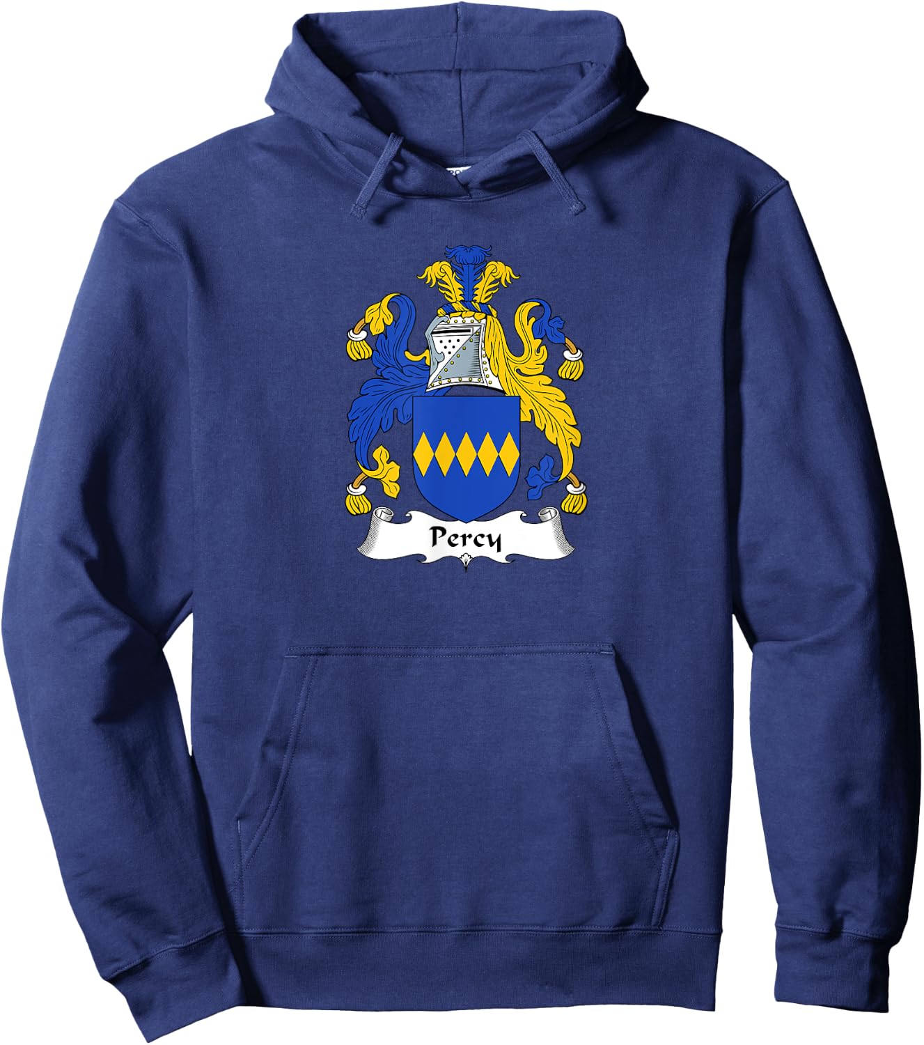 Percy Coat of Arms - Family Crest Shirt Hoodie - Hoodie | Navy