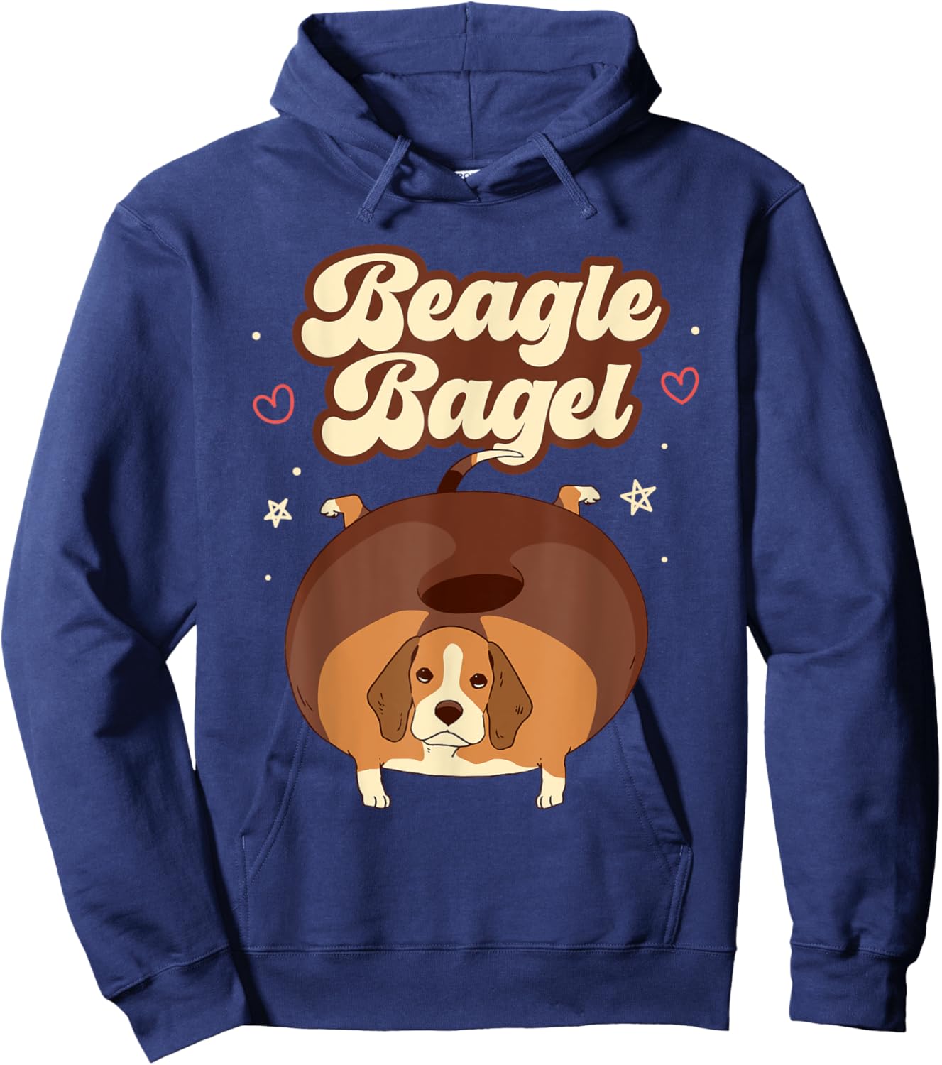 Beagle Bagel Hoodie - Hoodie | Navy