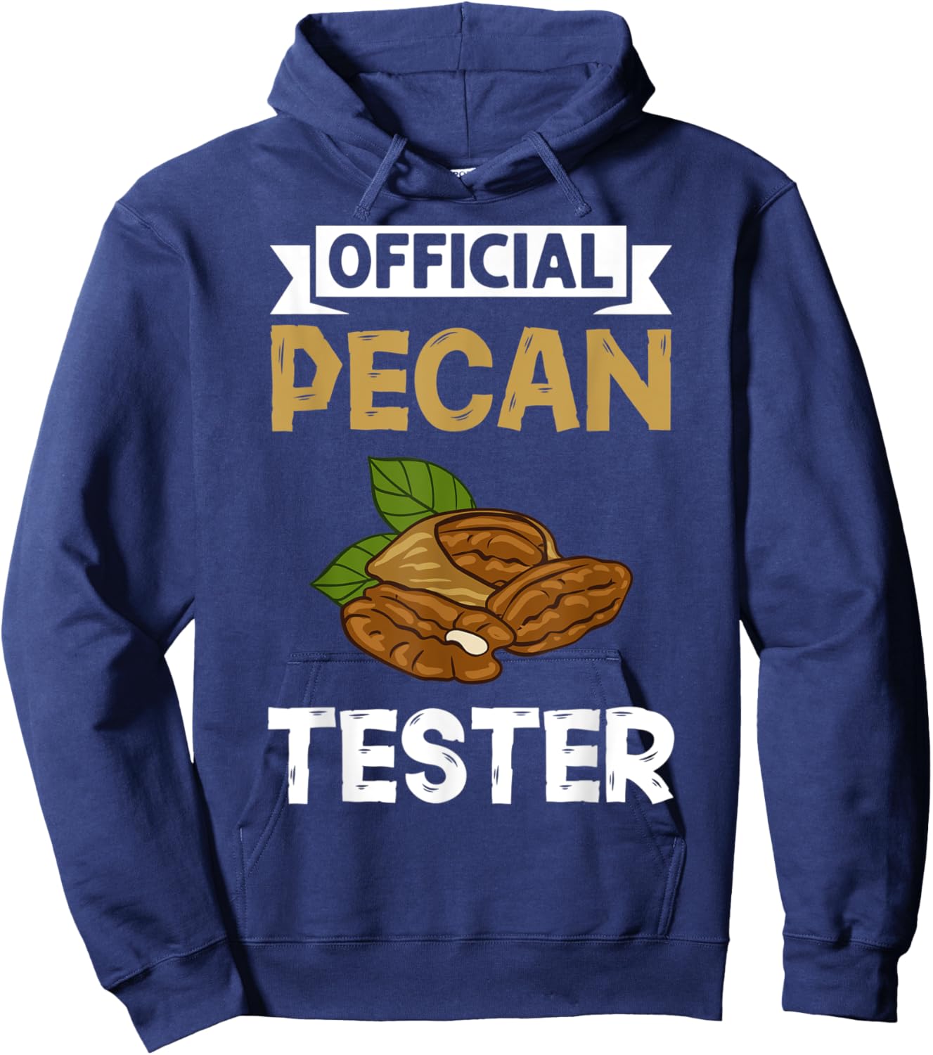 Pecan Pie Candy Roasted Nut Recipe Hoodie - Hoodie | Navy