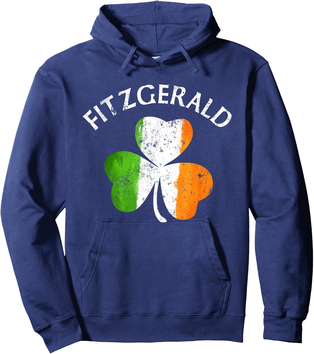 Fitzgerald Irish Family Name Hoodie - Hoodie | Navy