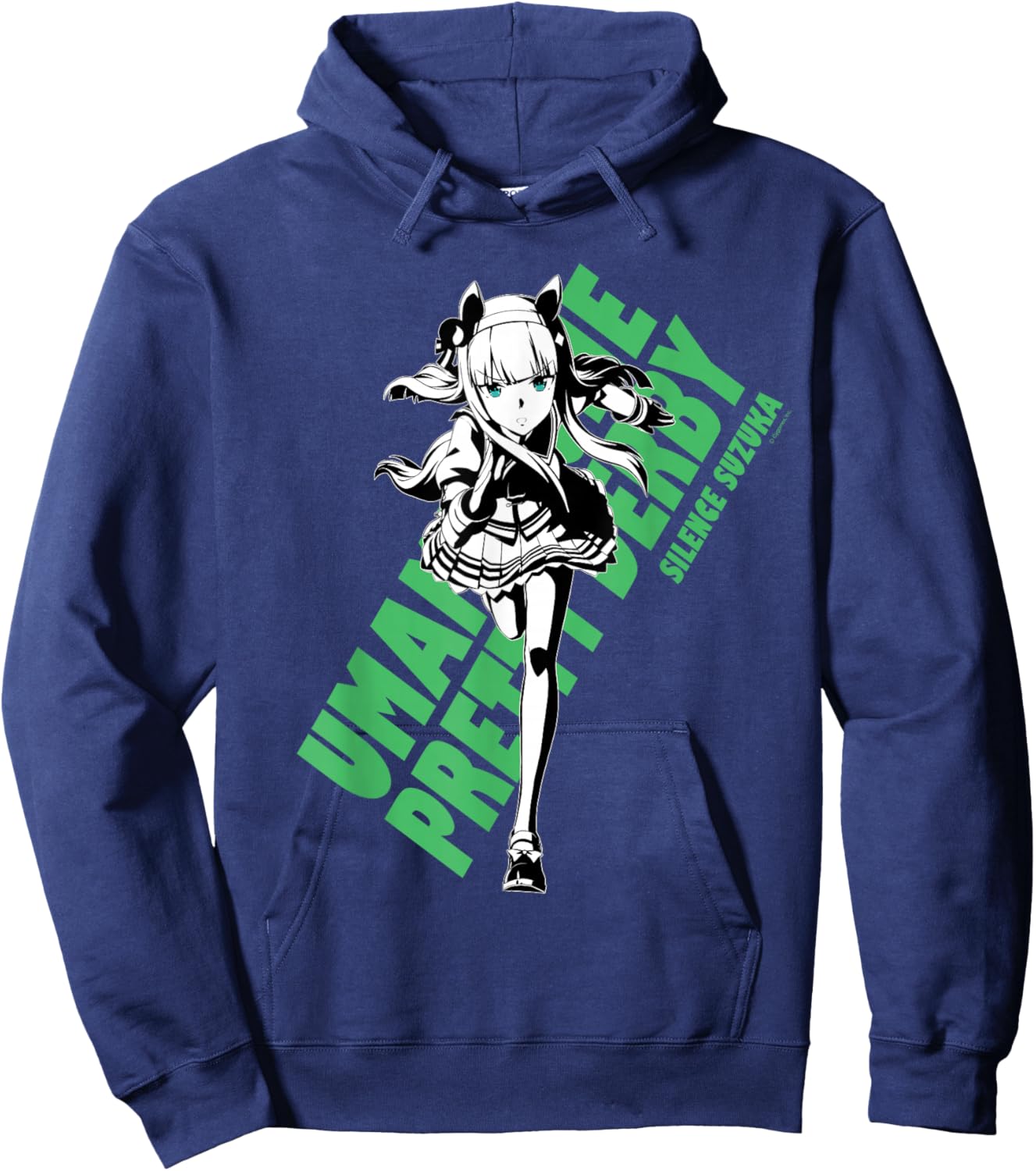 Umamusume: Pretty Derby Silence Suzuka Hoodie - Hoodie | Navy