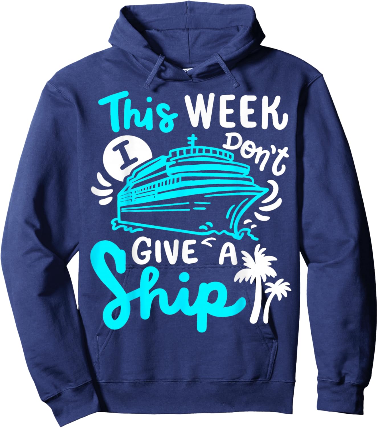Cruise Cruising Ship Hoodie - Hoodie | Navy