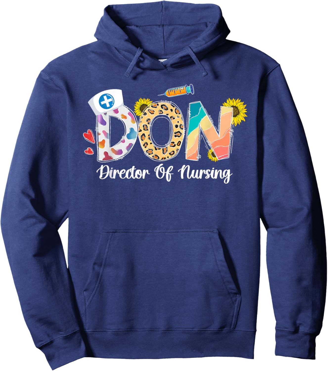 Director Of Nursing Director Nurse Director Hoodie - Hoodie | Navy
