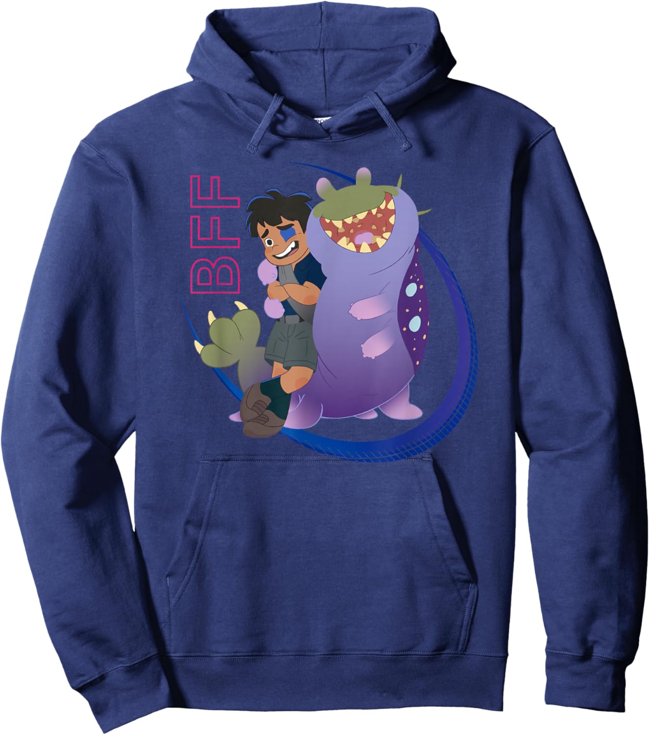 Disney Pixar Elio & Glordon BFF Buddies Shot Hoodie - Hoodie | Navy