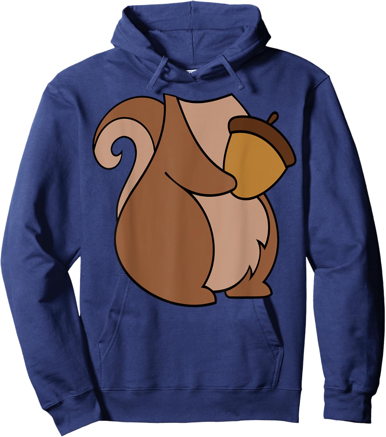 Squirrel Costume Quick Costume Squirrel Hoodie - Hoodie | Navy