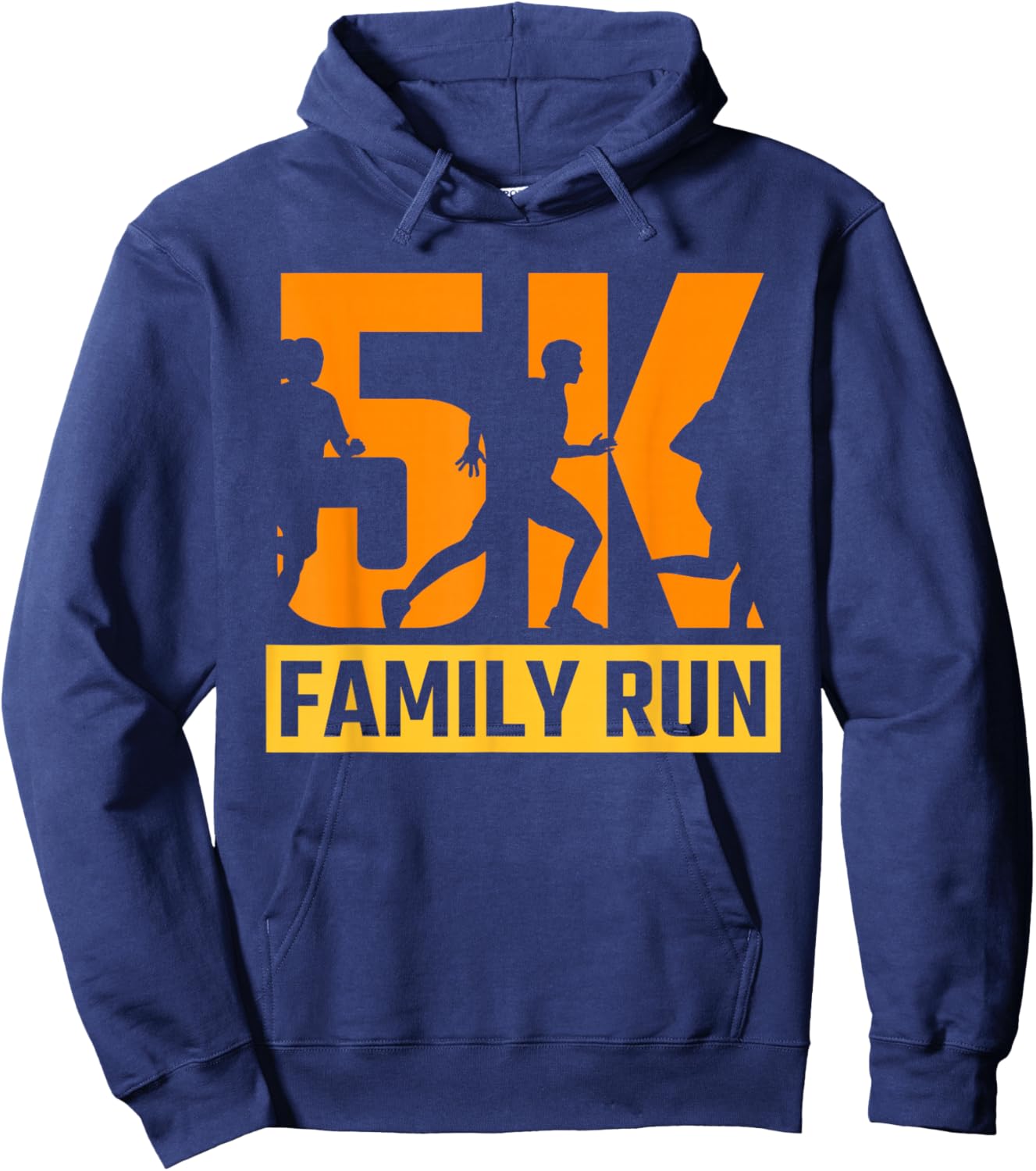 5K Family Running Runner Running Race 5K Hoodie - Hoodie | Navy