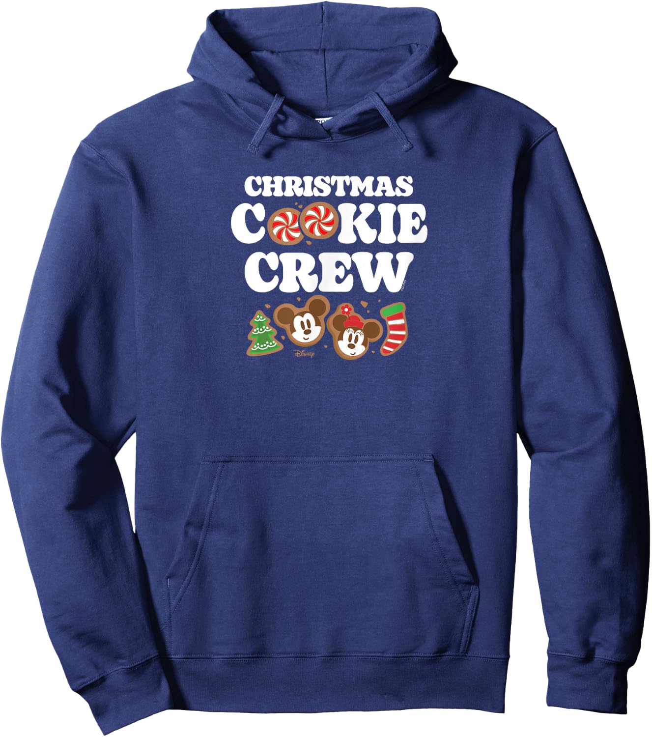 Disney - Mickey Minnie Christmas Cookie Crew Hoodie - Hoodie | Navy