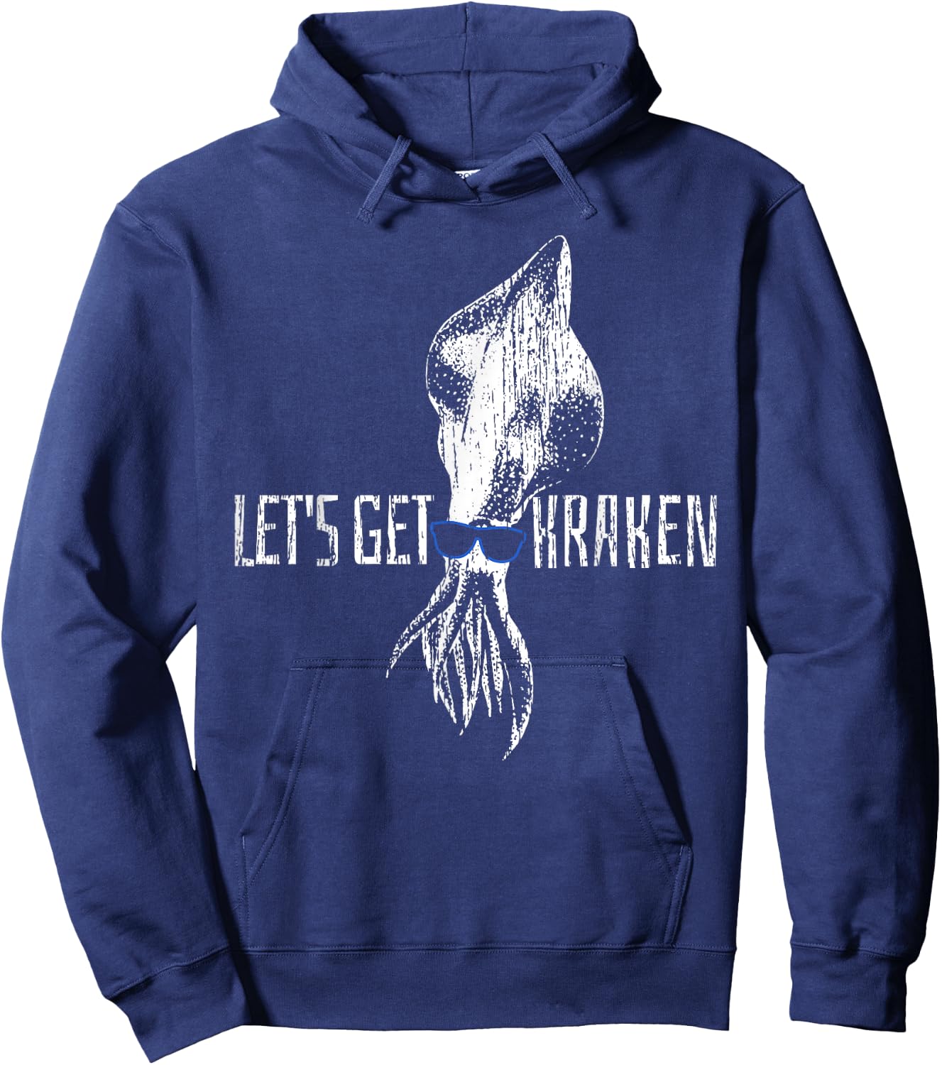 Squid Marine Biology Hoodie - Hoodie | Navy