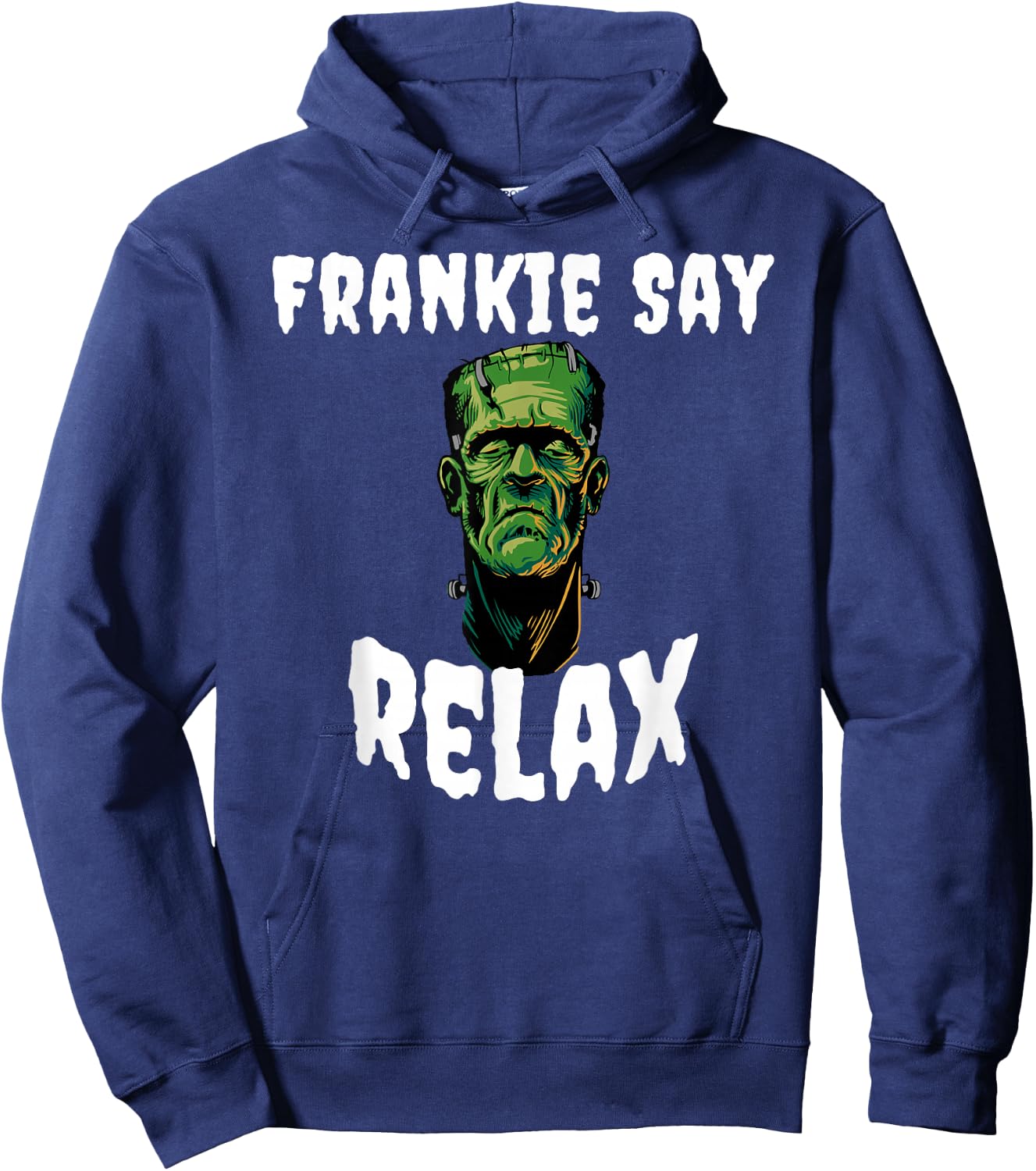 Frankie Say RELAX Hoodie - Hoodie | Navy