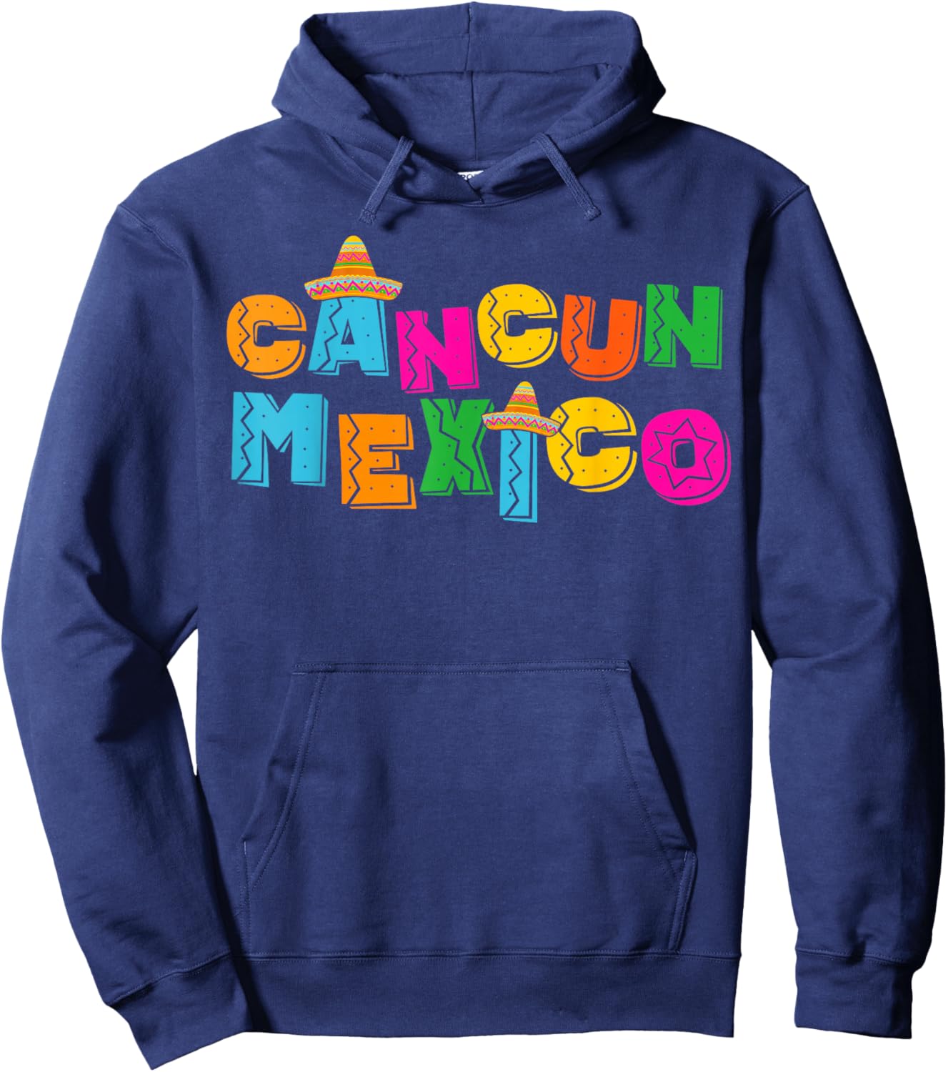 Cancun Mexico Hoodie - Hoodie | Navy