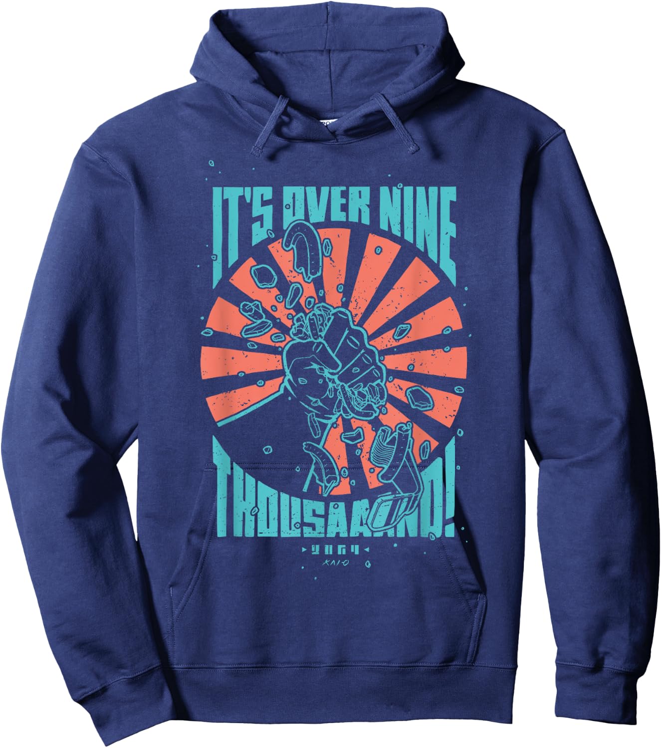 It's Over 9000 Summer Edition Women Hoodie - Hoodie | Navy